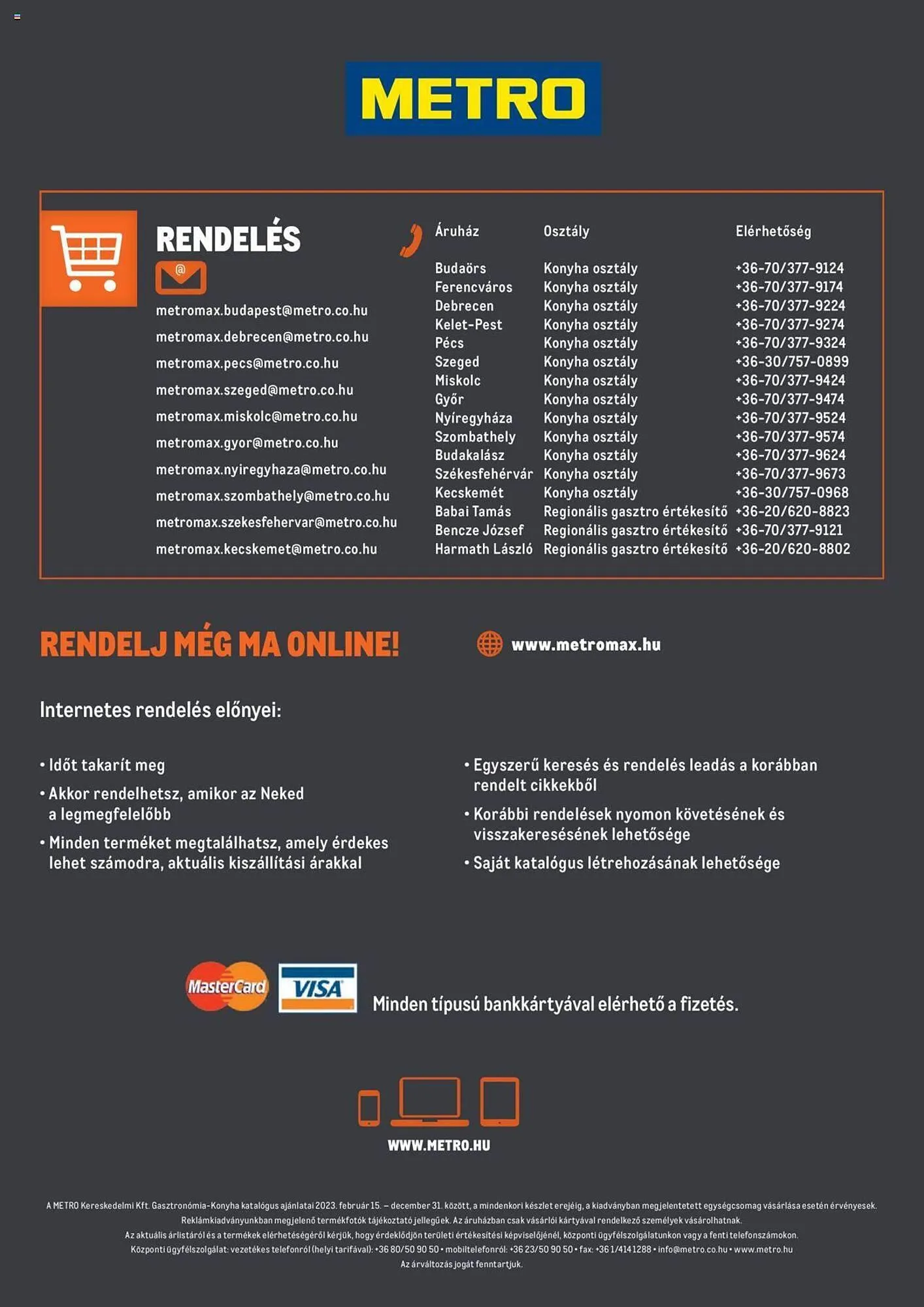 Katalógus Metro Gasztro konyha katalógus akciós újság február 15.-tól február 29.-ig 2024. - Oldal 56