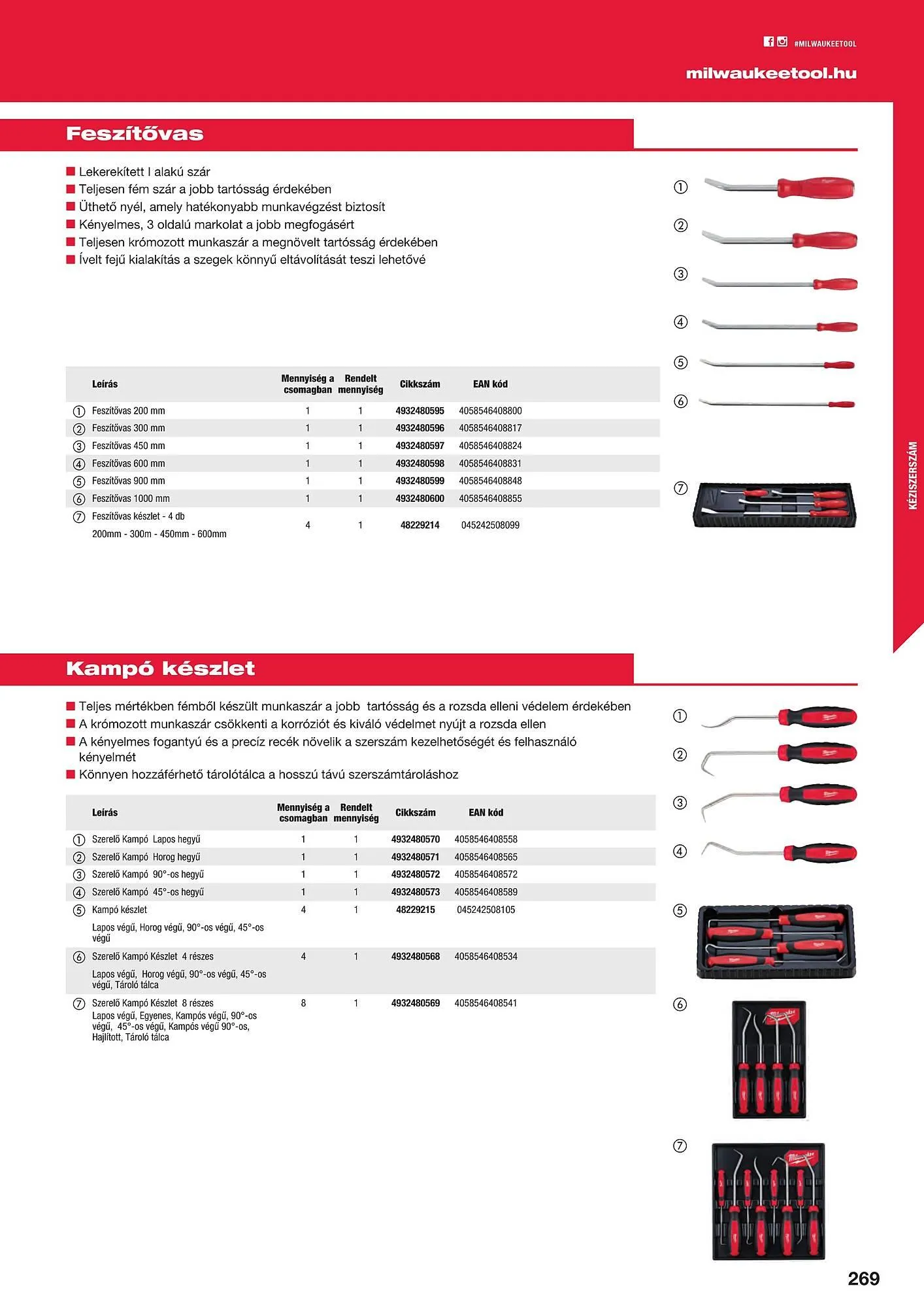 Katalógus Milwaukee akciós újság szeptember 16.-tól december 31.-ig 2025. - Oldal 269
