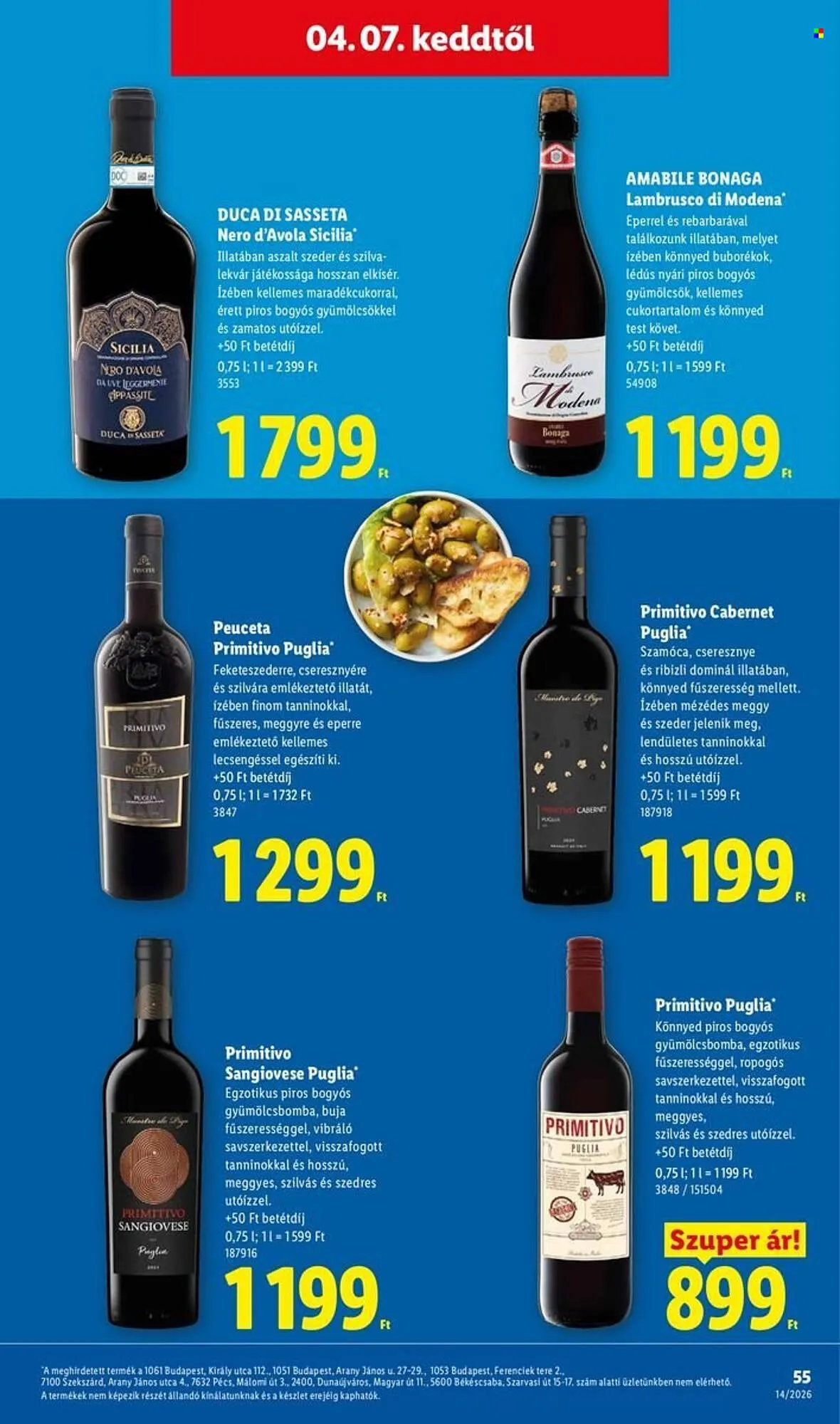 Katalógus Lidl akciós újság április 1.-tól április 8.-ig 2026. - Oldal 55