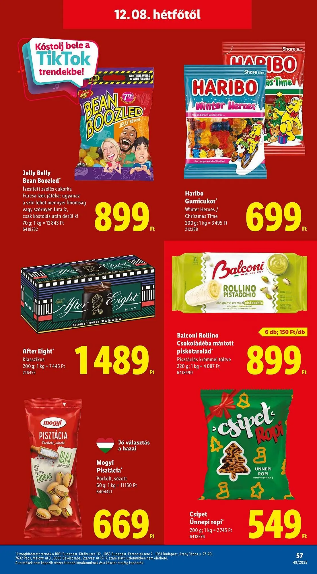Katalógus Lidl akciós újság december 4.-tól december 10.-ig 2025. - Oldal 57