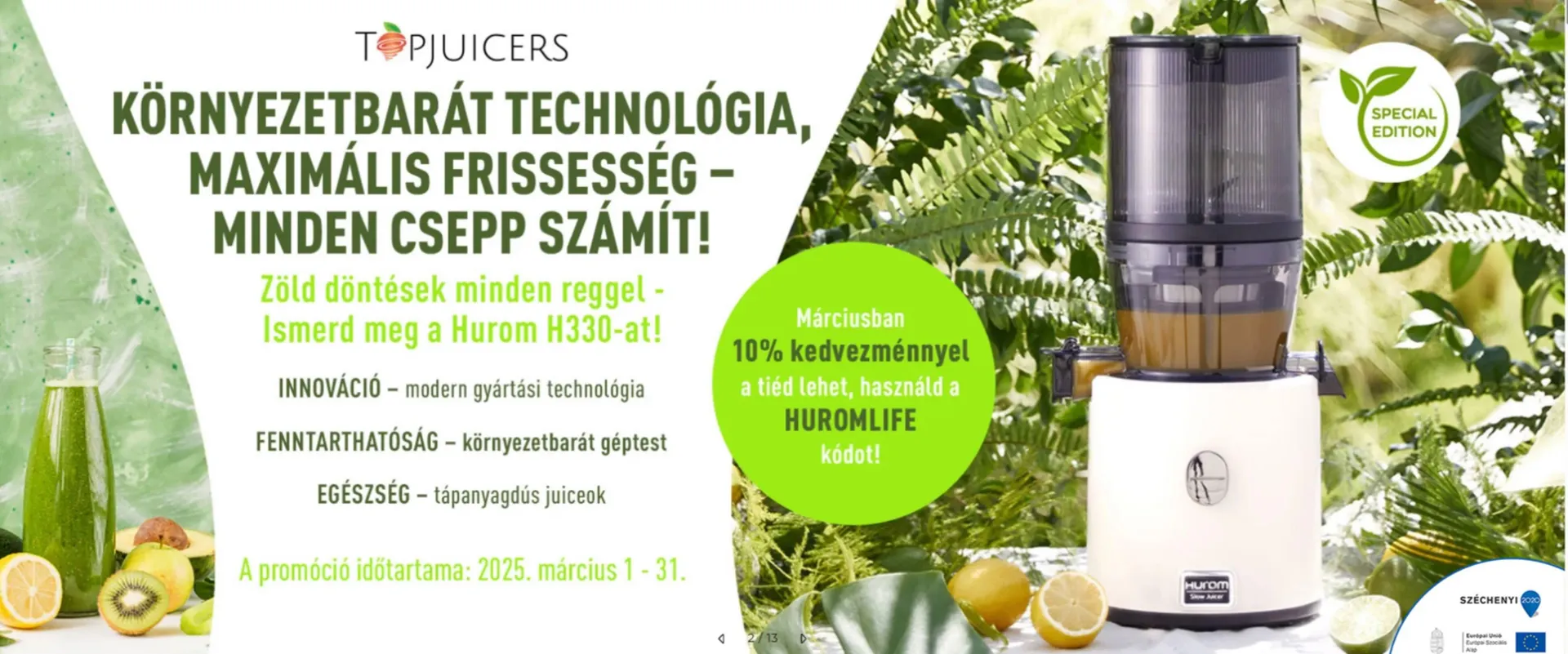 Katalógus TopJuicers akciós újság március 13.-tól március 23.-ig 2025. - Oldal 2
