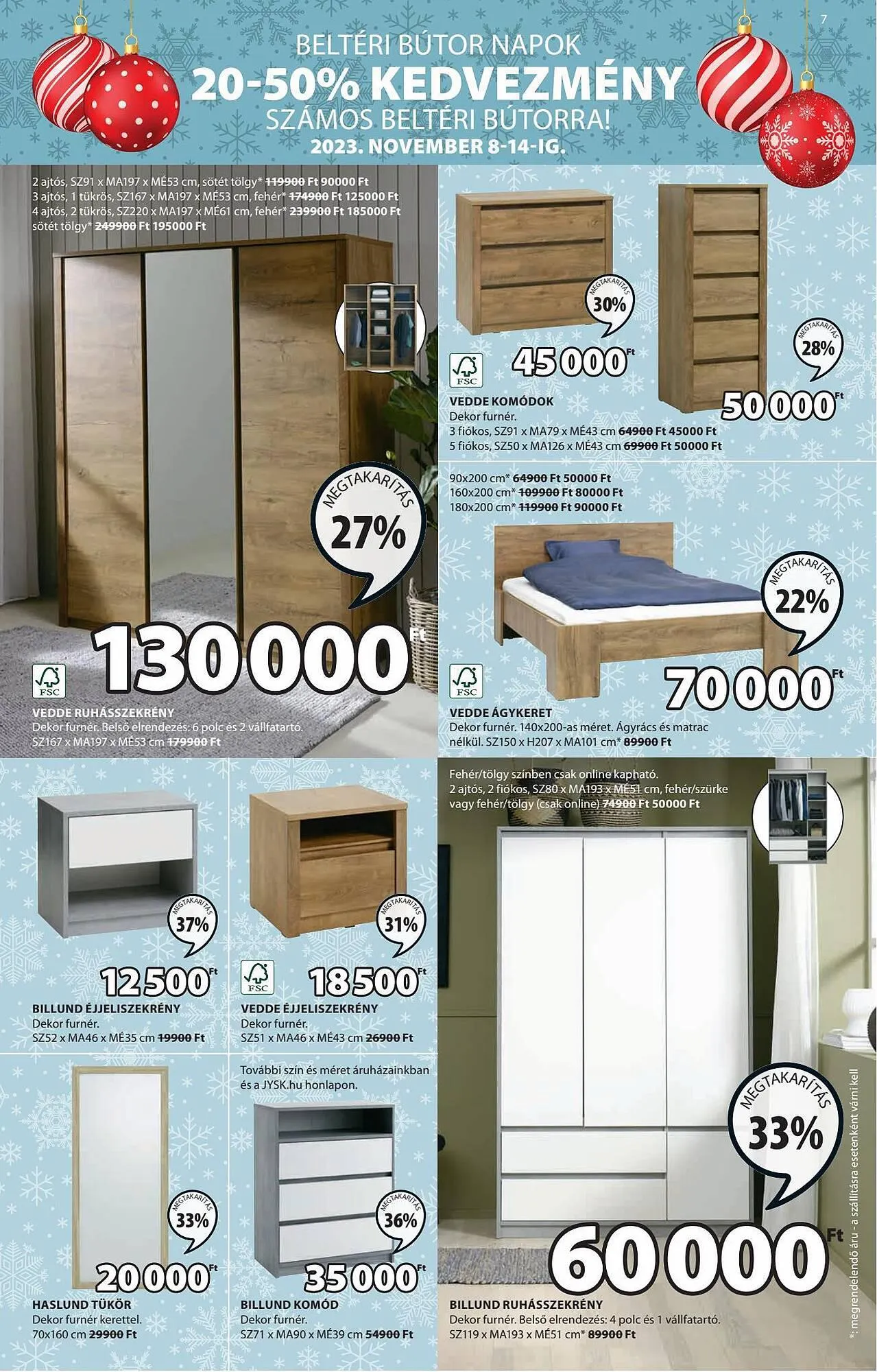 Katalógus JYSK akciós újság november 8.-tól november 26.-ig 2023. - Oldal 7