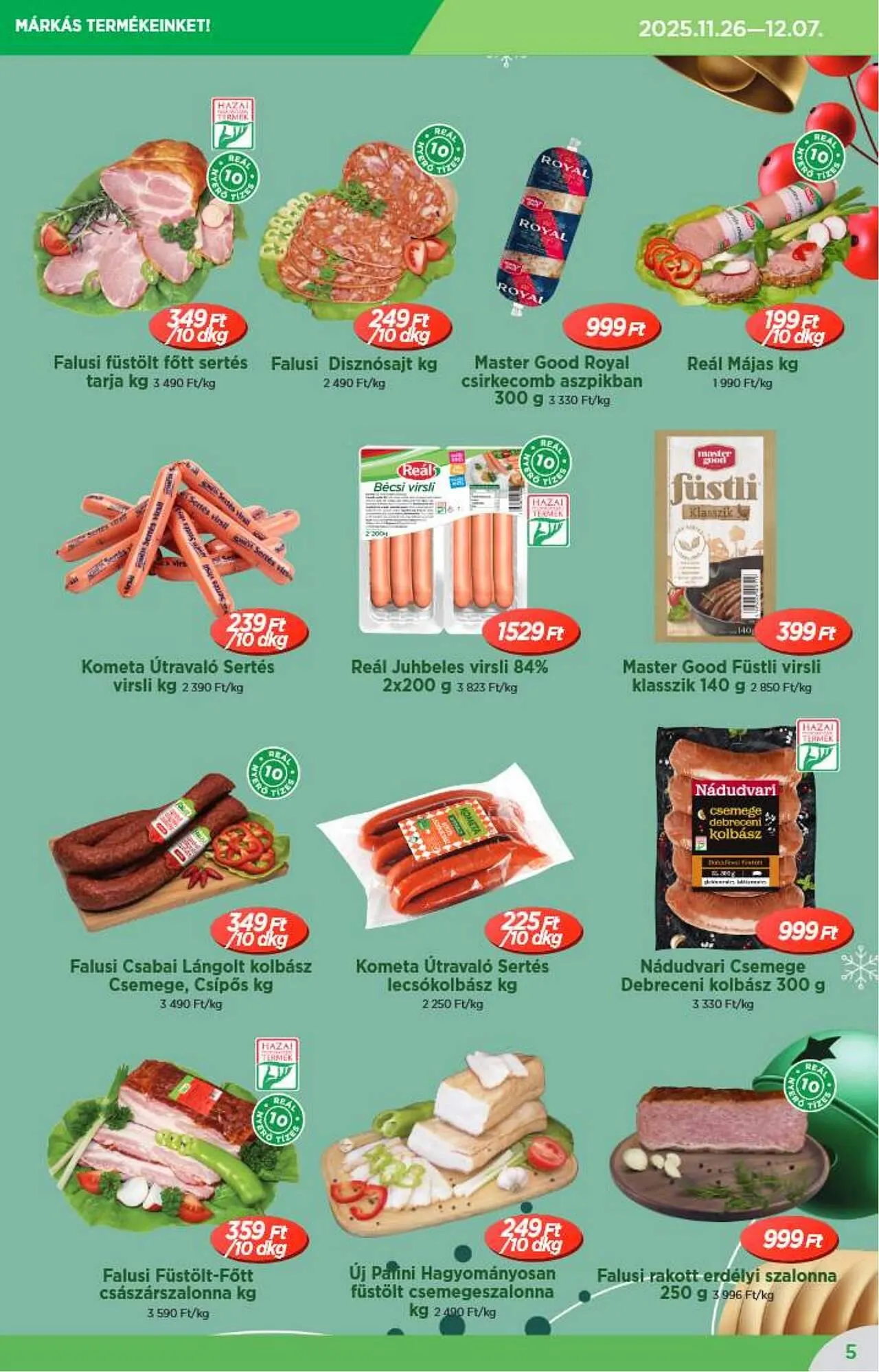 Katalógus Real akciós újság november 26.-tól december 7.-ig 2025. - Oldal 5