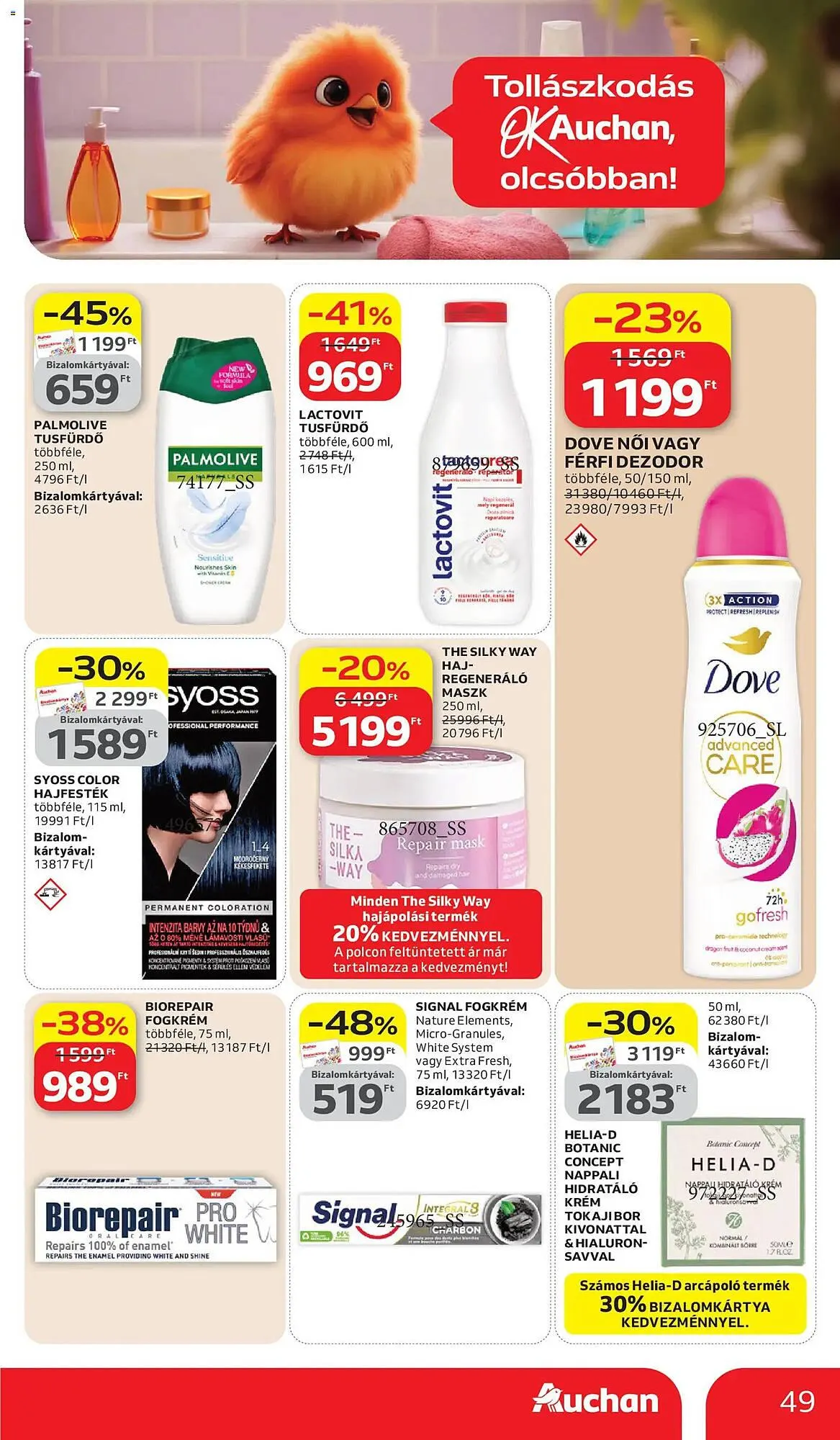 Katalógus Auchan akciós újság március 26.-tól április 8.-ig 2026. - Oldal 49