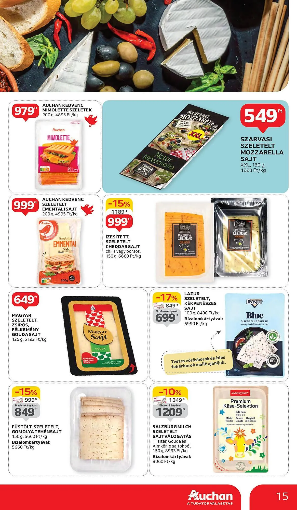 Katalógus Auchan akciós újság június 5.-tól június 11.-ig 2025. - Oldal 15