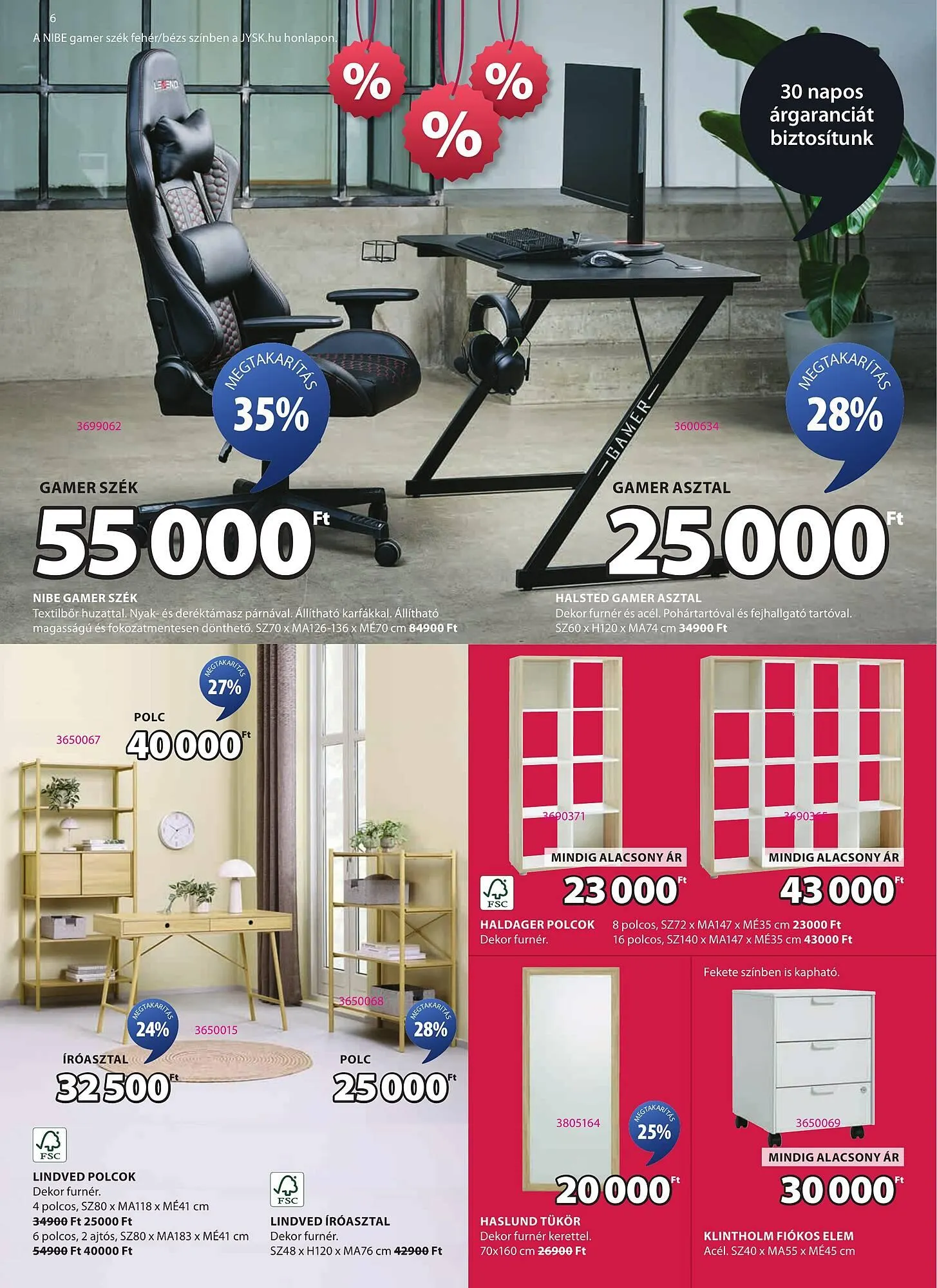 Katalógus JYSK akciós újság január 1.-tól február 2.-ig 2025. - Oldal 6