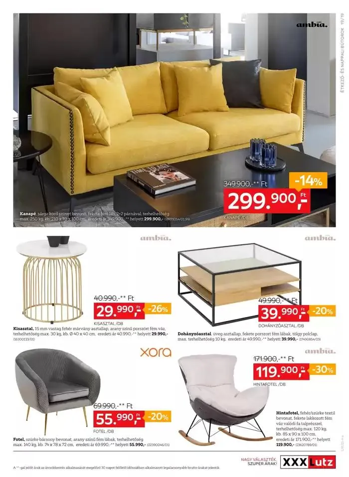 Katalógus XXXLutz akciós október 28.-tól november 24.-ig 2024. - Oldal 6