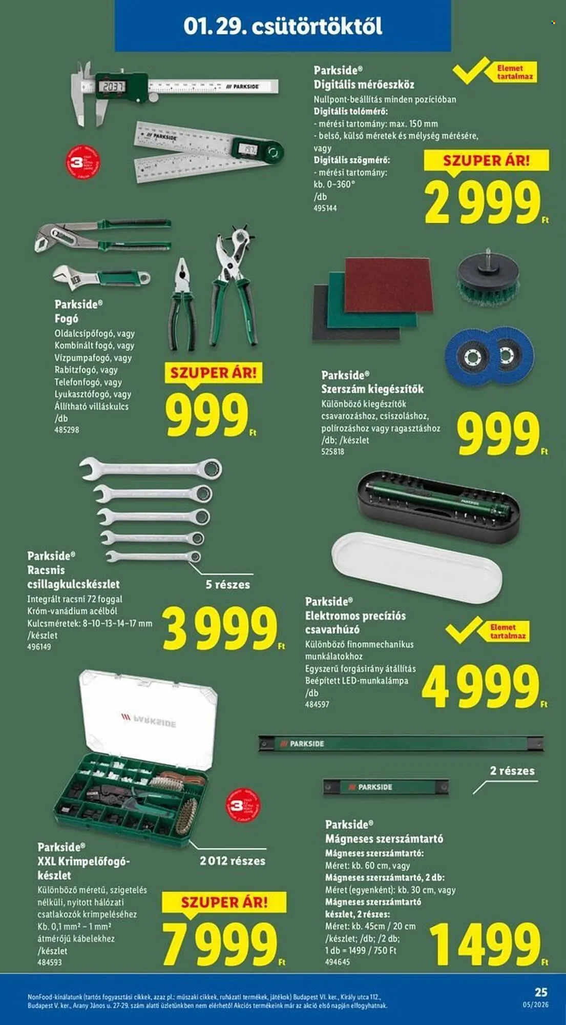 Katalógus Lidl akciós újság január 29.-tól február 4.-ig 2026. - Oldal 25