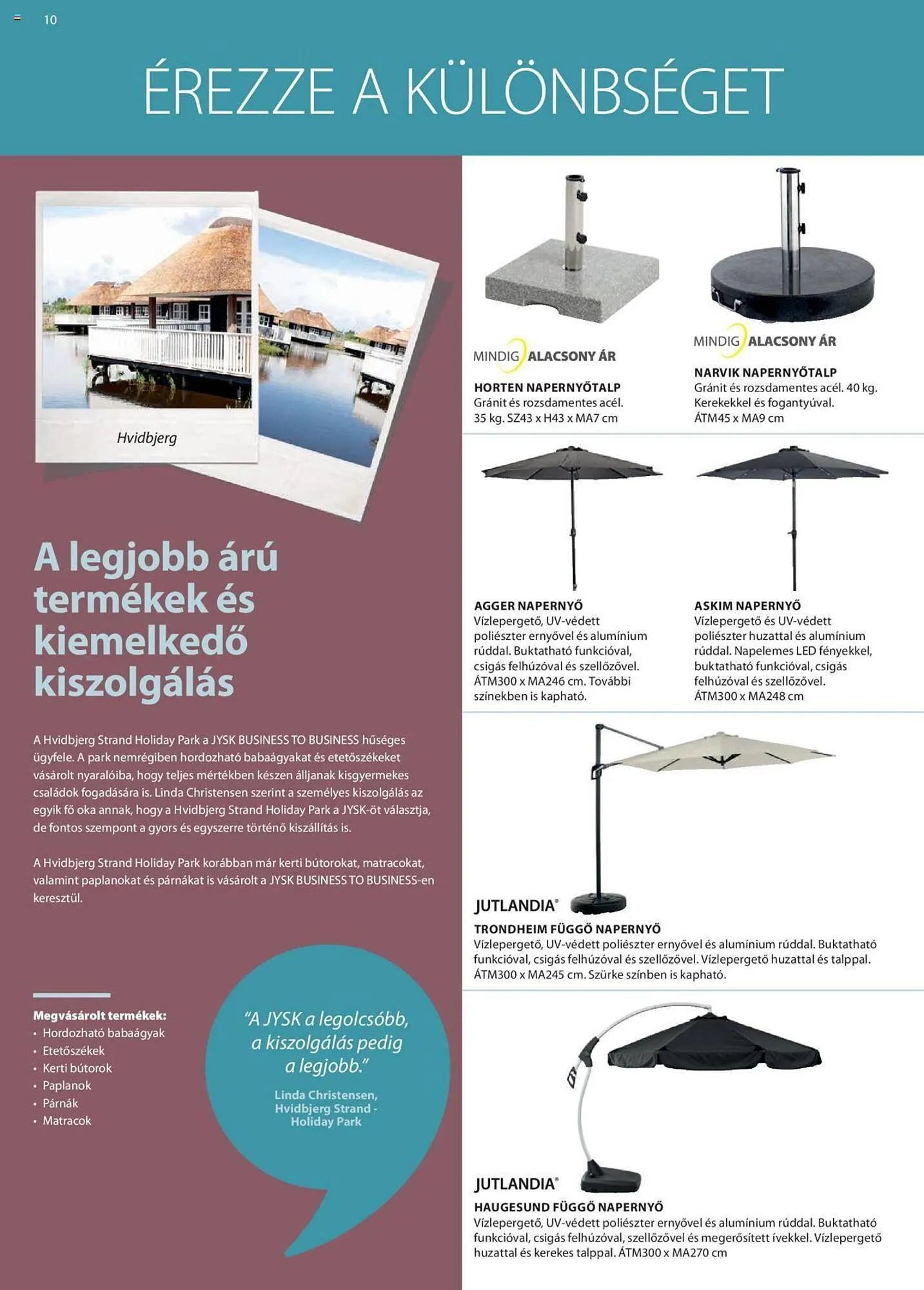 Katalógus JYSK akciós újság március 1.-tól szeptember 30.-ig 2023. - Oldal 10