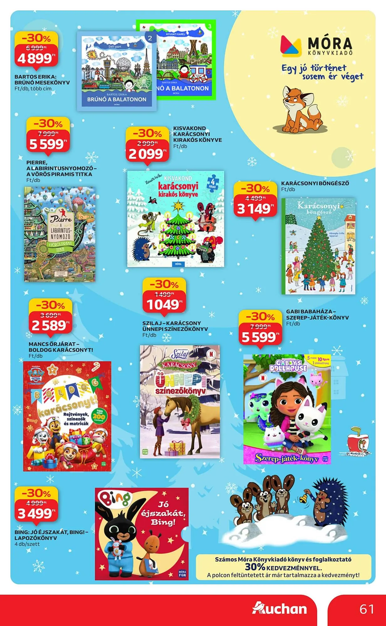 Katalógus Auchan akciós újság december 4.-tól december 10.-ig 2025. - Oldal 61