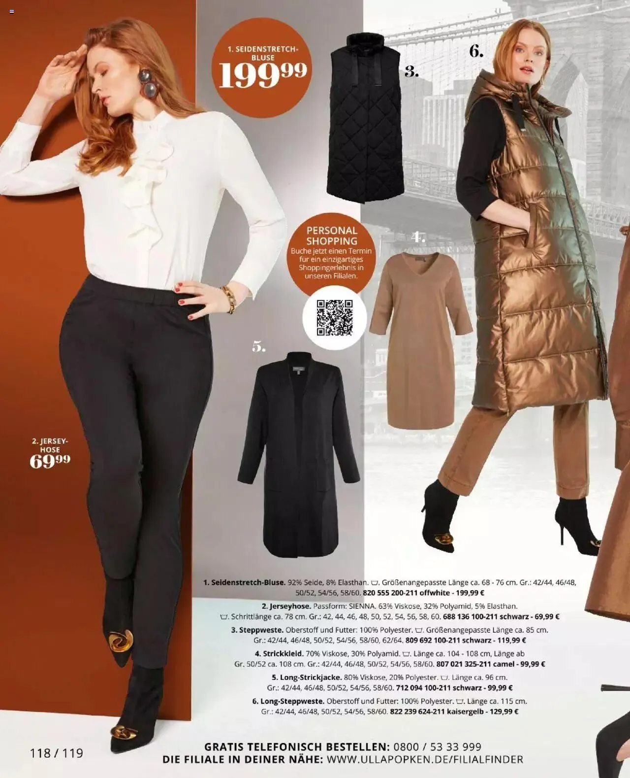 Katalógus Ulla Popken Akciós újság szeptember 1.-tól szeptember 30.-ig 2023. - Oldal 118