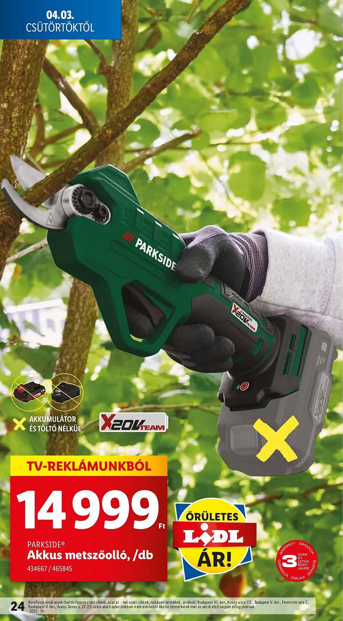 Katalógus Lidl akciós újság április 3.-tól április 9.-ig 2025. - Oldal 24