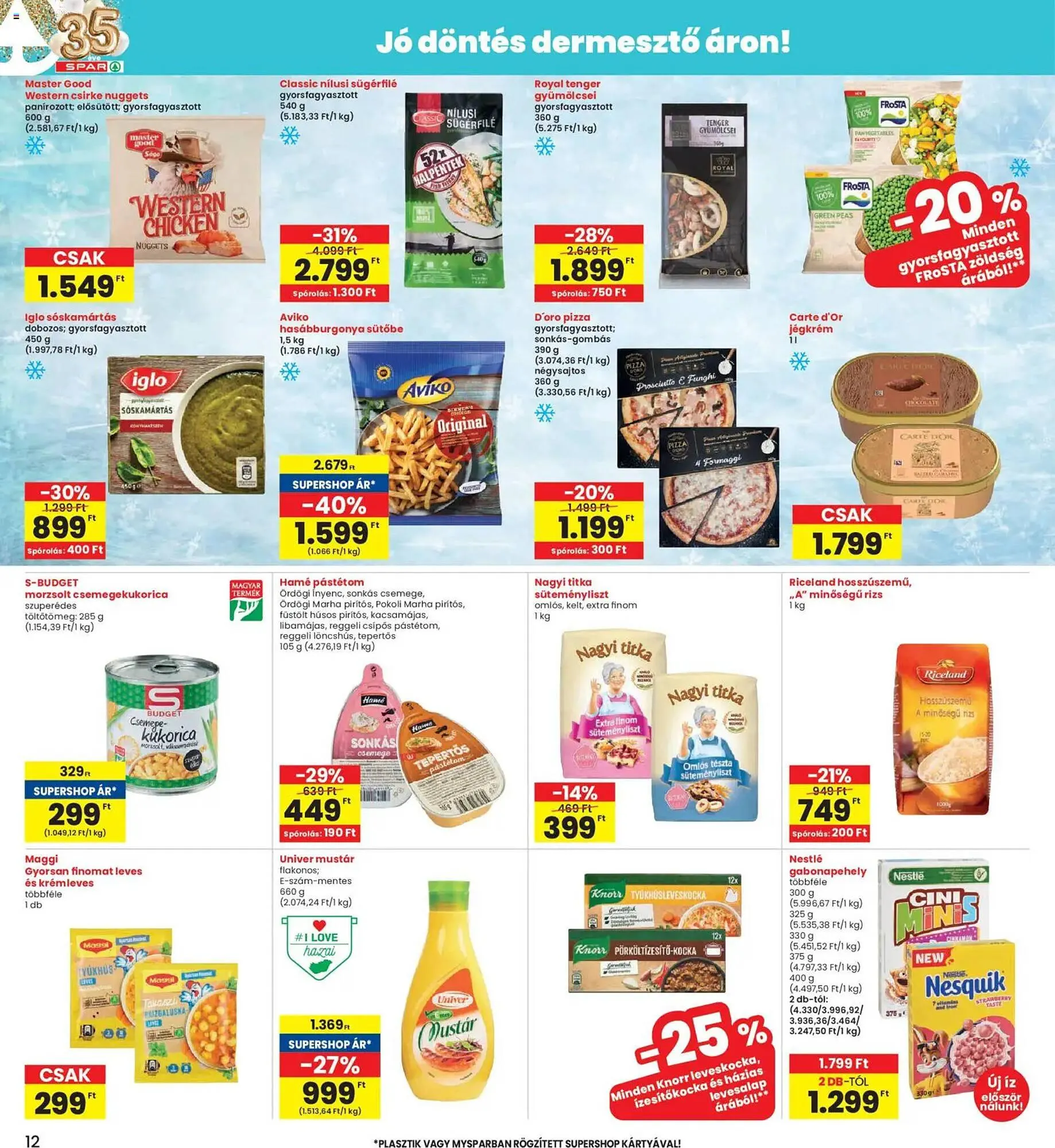 Katalógus Interspar akciós újság március 19.-tól március 25.-ig 2026. - Oldal 12