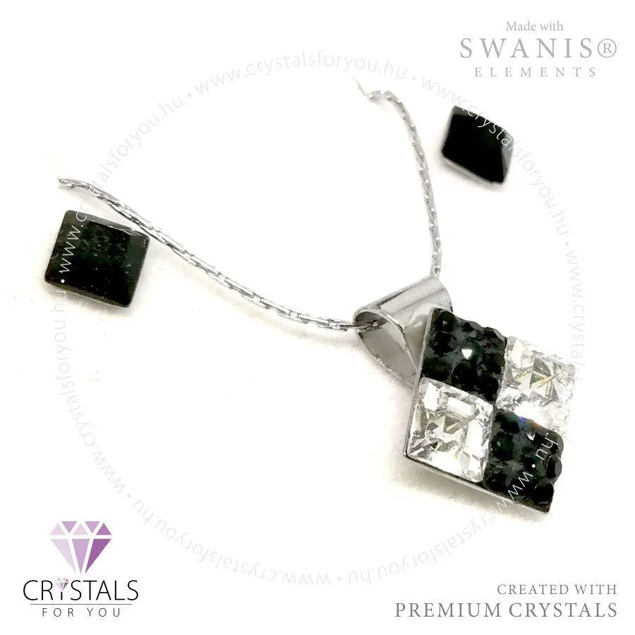 Pepita szett Swanis® prémium kristállyal díszítve