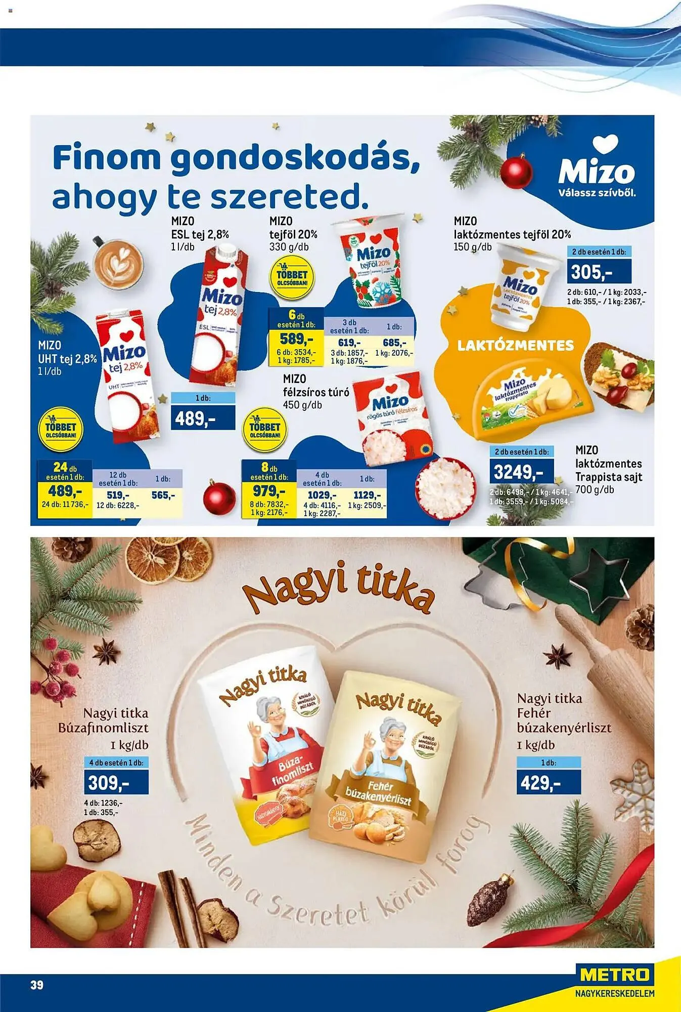 Katalógus Metro akciós újság december 1.-tól december 14.-ig 2025. - Oldal 39