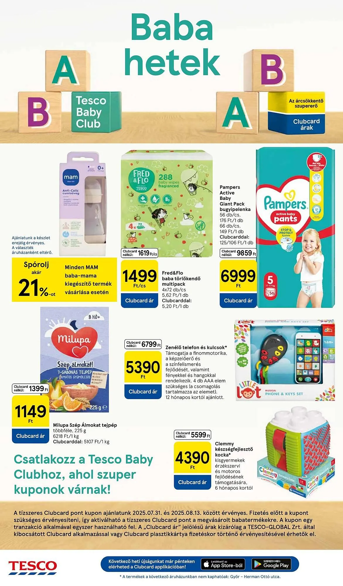 Katalógus Tesco akciós újság július 31.-tól augusztus 6.-ig 2025. - Oldal 6