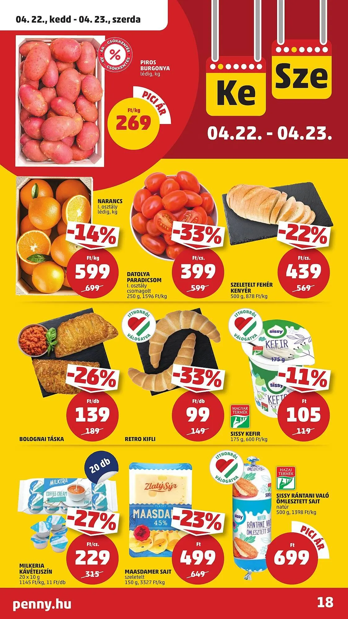 Katalógus PENNY akciós újság április 16.-tól április 23.-ig 2025. - Oldal 22
