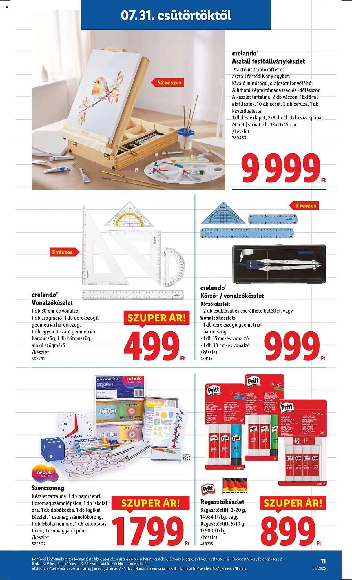 Katalógus Lidl akciós újság július 31.-tól augusztus 31.-ig 2025. - Oldal 11