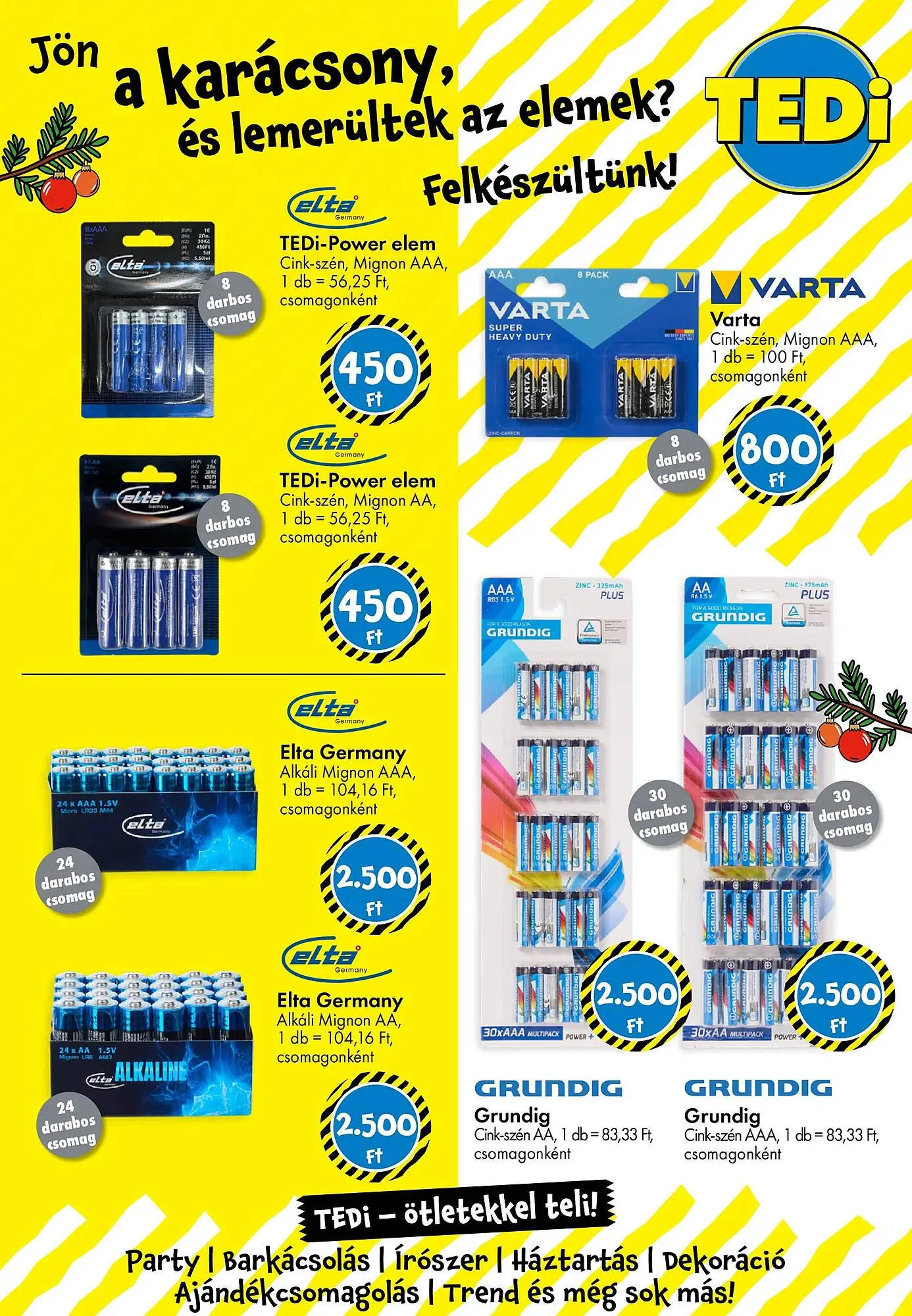 Katalógus Tedi katalógus november 5.-tól november 15.-ig 2025. - Oldal 23