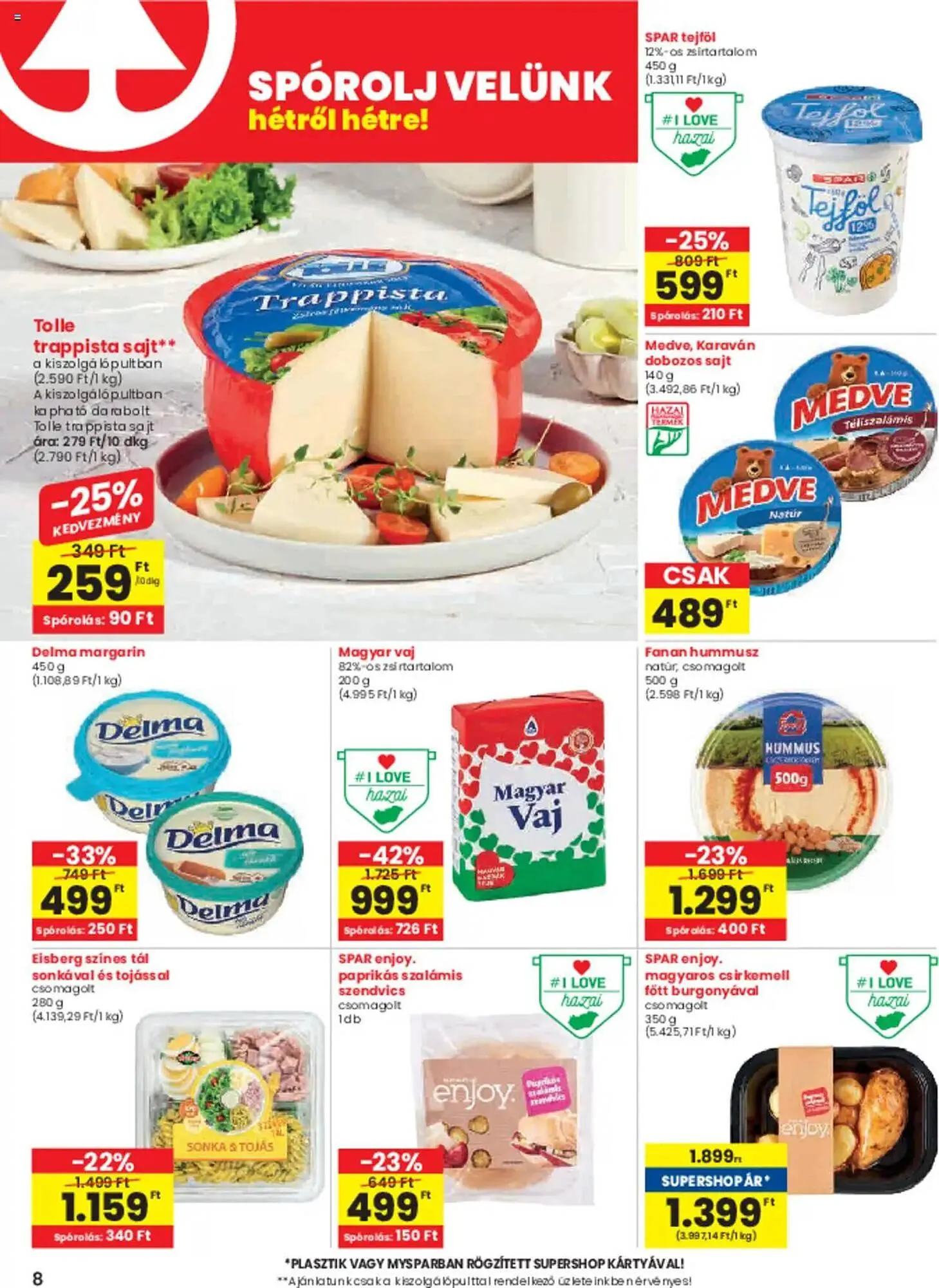 Katalógus Spar akciós újság március 13.-tól március 19.-ig 2025. - Oldal 8