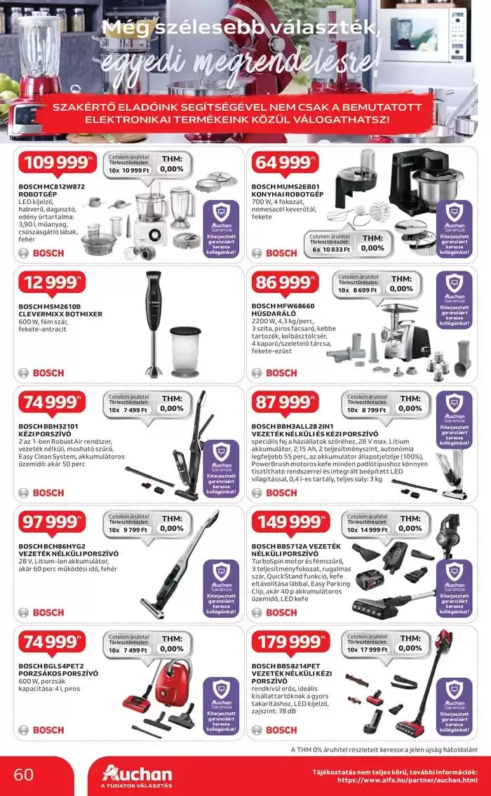 Katalógus Catalog Auchan október 28.-tól november 6.-ig 2024. - Oldal 60