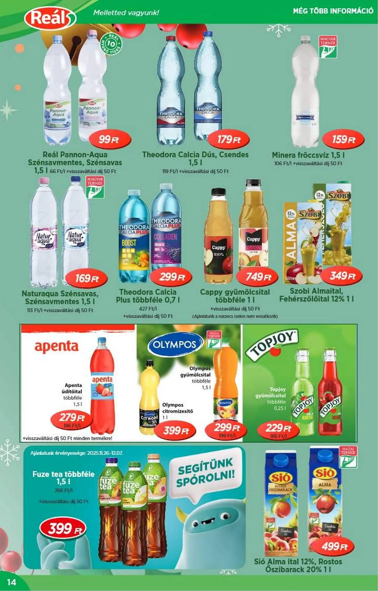 Katalógus Real akciós újság november 26.-tól december 7.-ig 2025. - Oldal 14