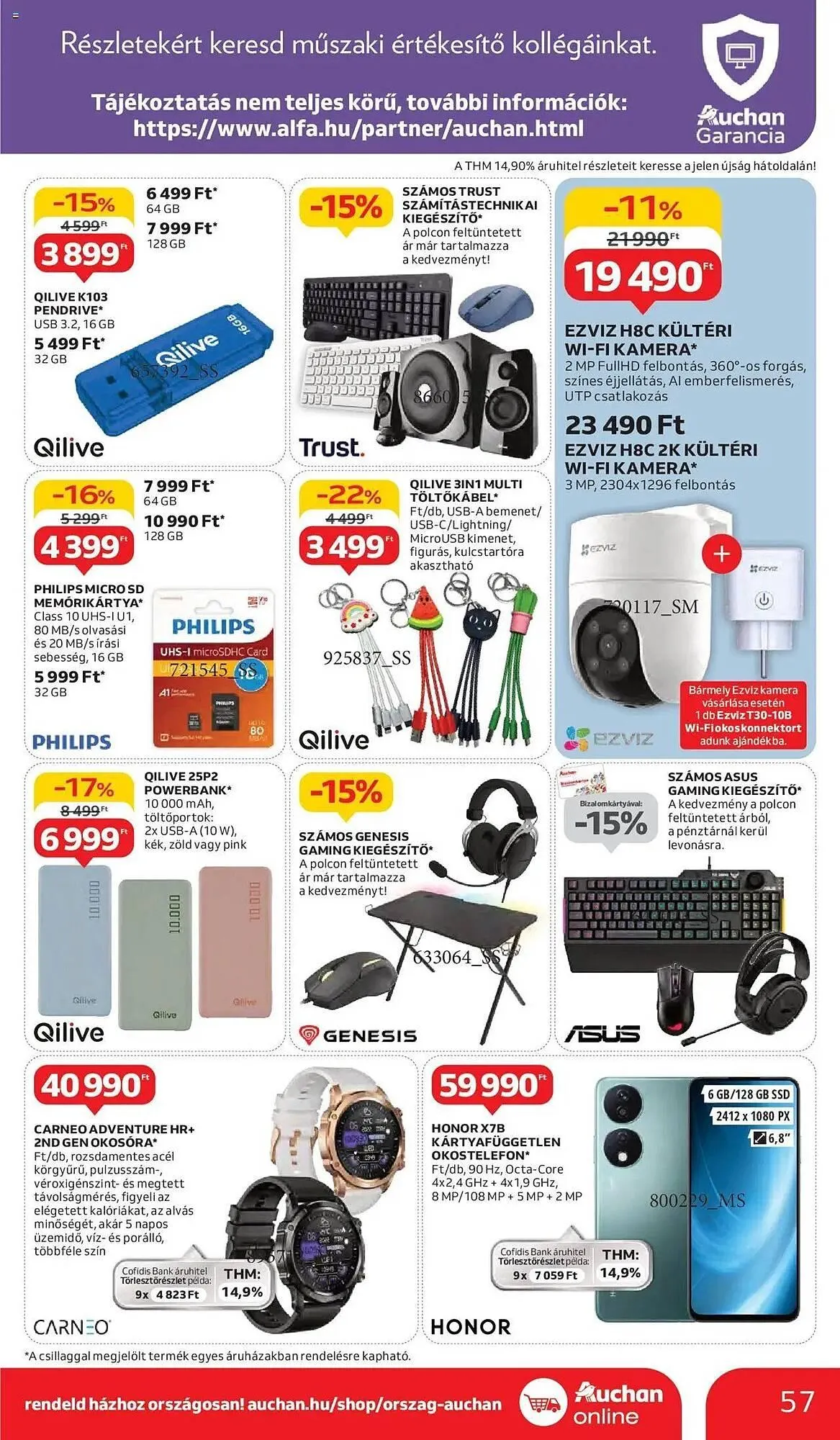 Katalógus Auchan akciós újság április 10.-tól április 16.-ig 2025. - Oldal 57