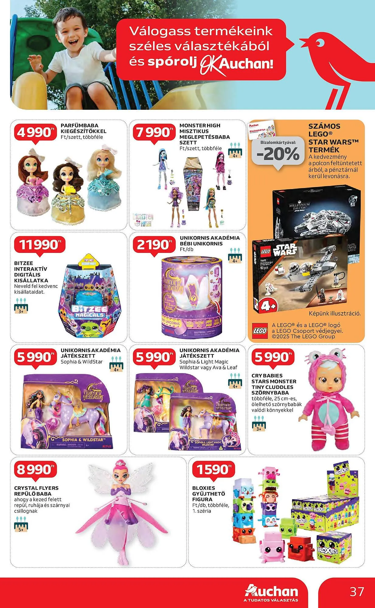 Katalógus Auchan akciós újság május 2.-tól május 7.-ig 2025. - Oldal 37
