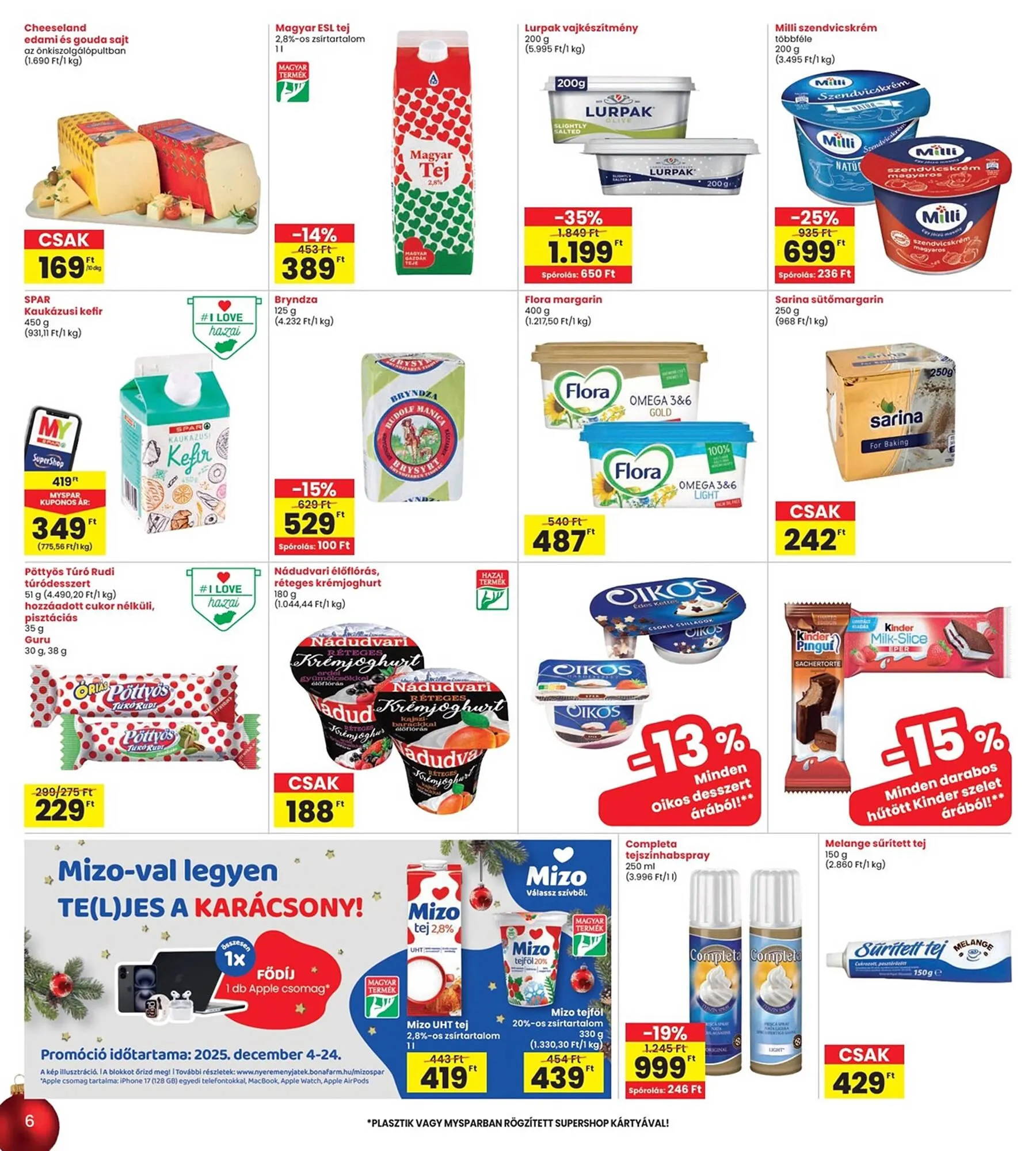 Katalógus Interspar akciós újság december 4.-tól december 10.-ig 2025. - Oldal 6