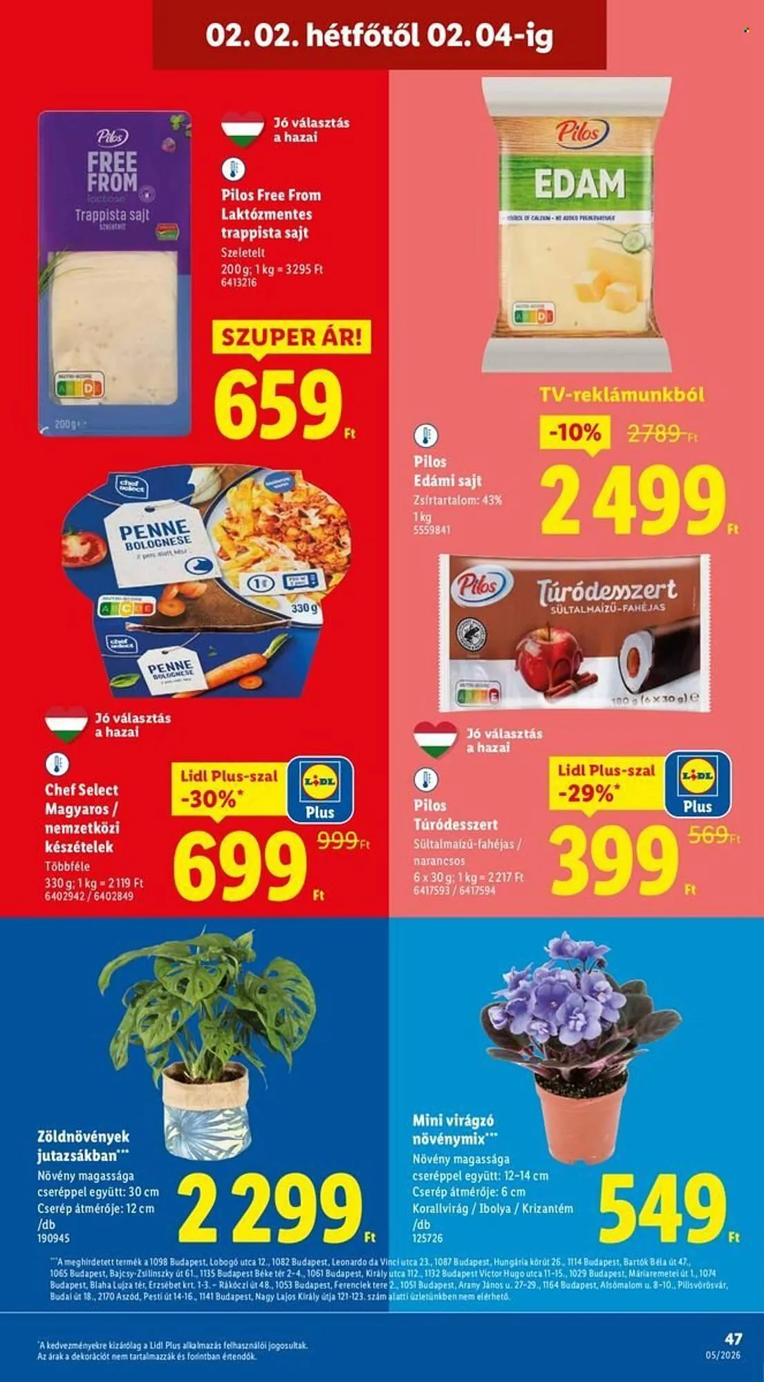 Katalógus Lidl akciós újság január 29.-tól február 4.-ig 2026. - Oldal 47