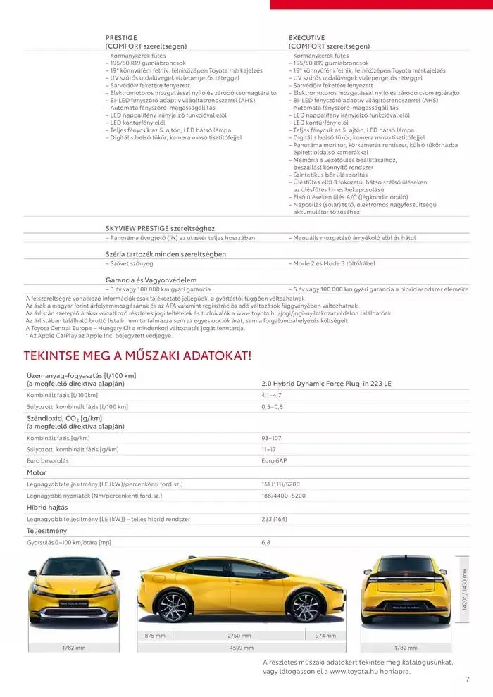 Katalógus Toyota Prius október 3.-tól október 3.-ig 2025. - Oldal 7