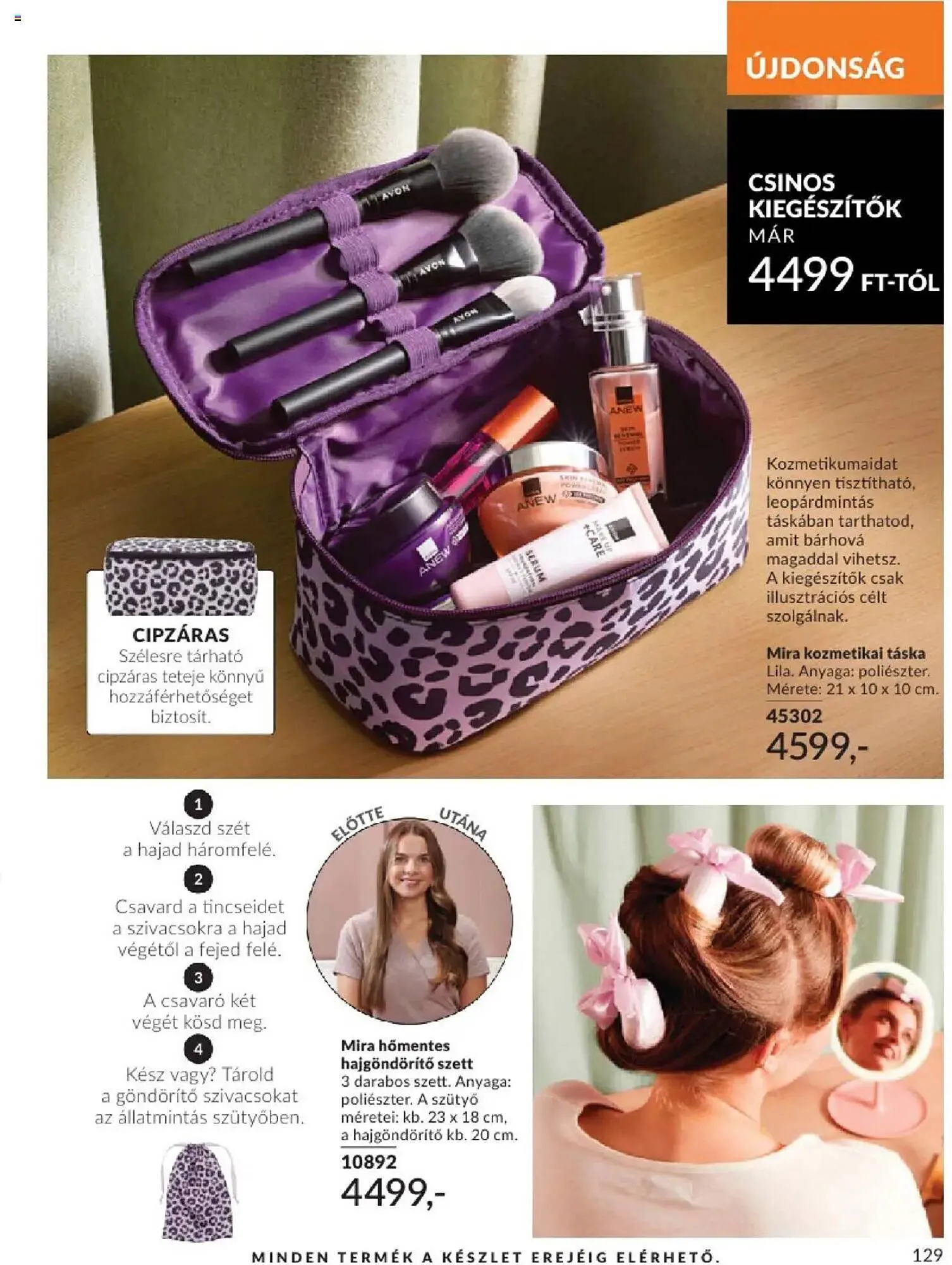 Katalógus AVON akciós újság augusztus 1.-tól augusztus 31.-ig 2025. - Oldal 128