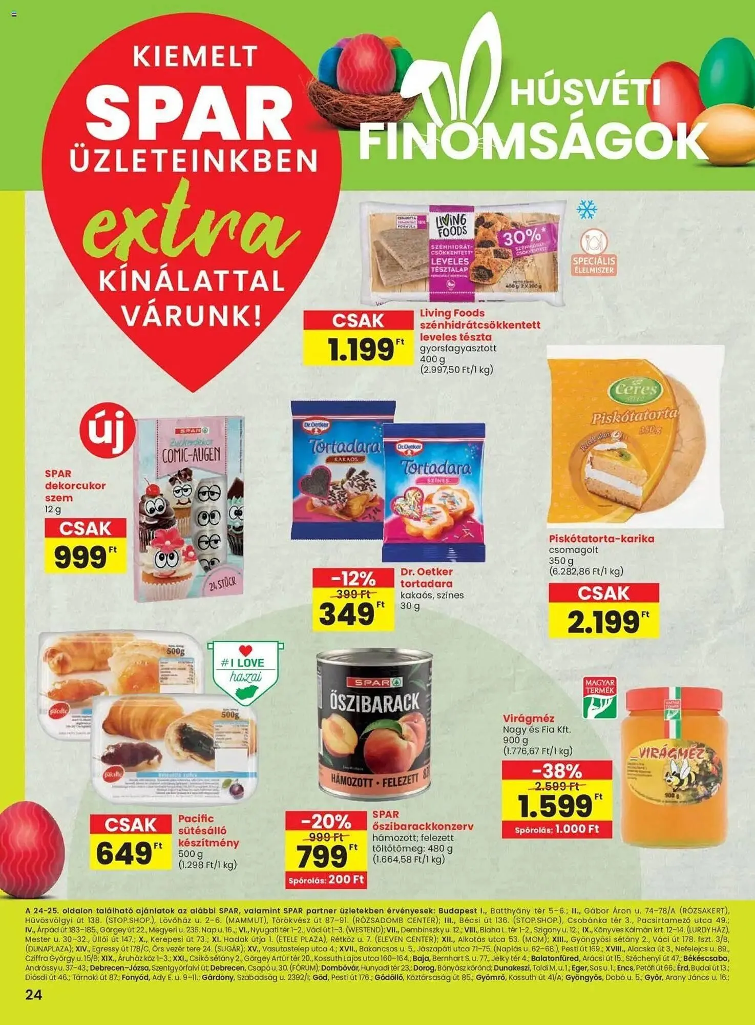 Katalógus Spar akciós újság április 10.-tól április 22.-ig 2025. - Oldal 1