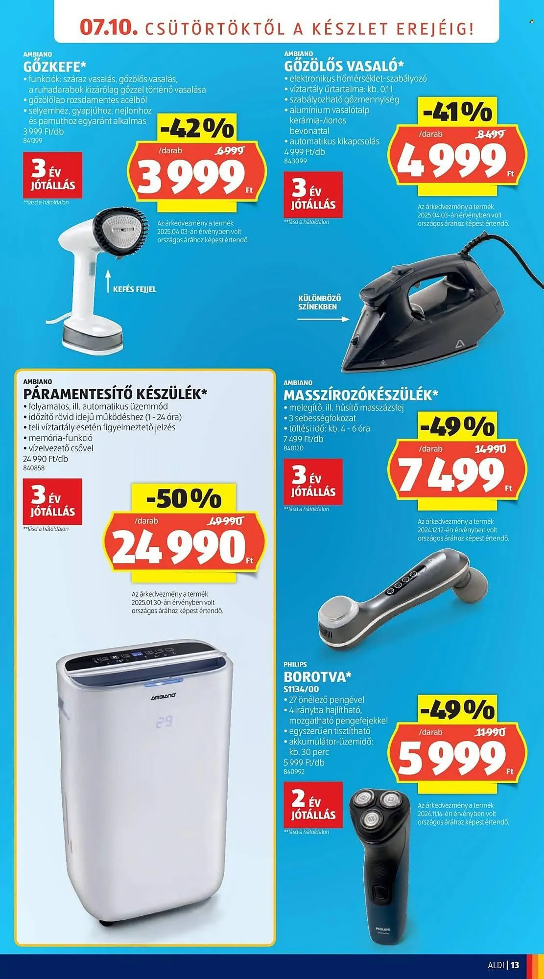 Katalógus ALDI akciós újság július 10.-tól július 16.-ig 2025. - Oldal 13
