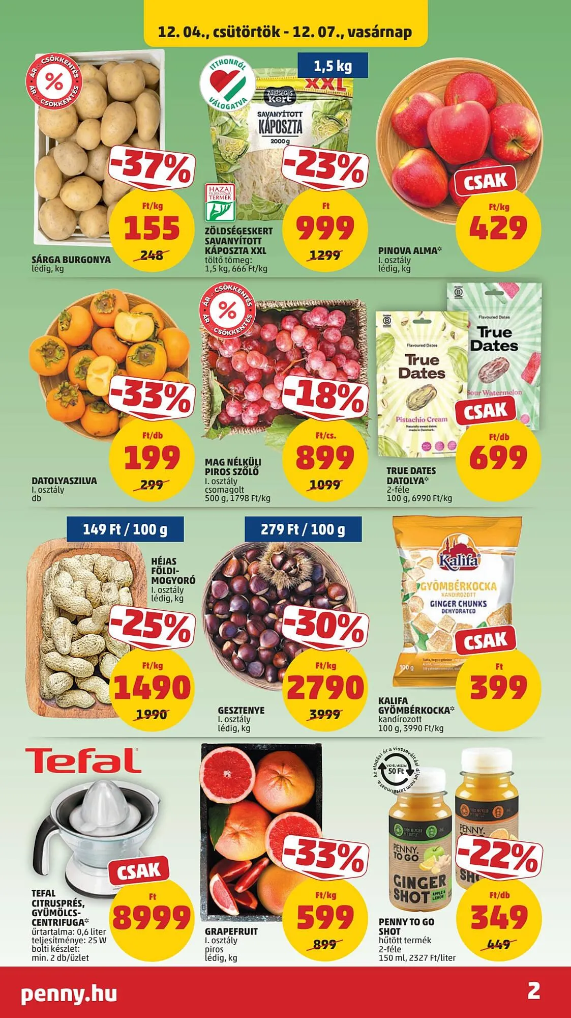 Katalógus PENNY akciós újság december 4.-tól december 10.-ig 2025. - Oldal 2