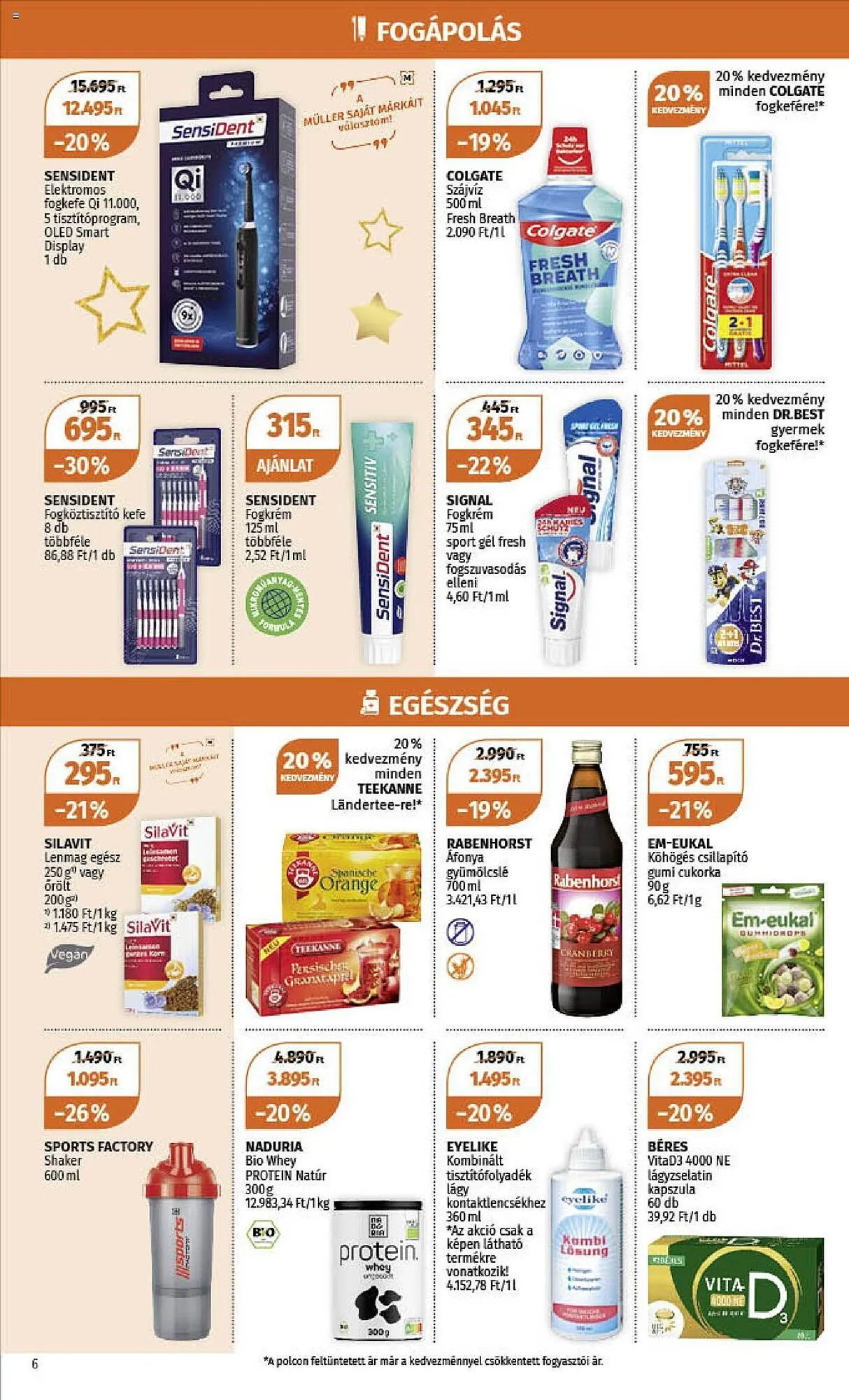 Katalógus Müller akciós újság november 27.-tól december 3.-ig 2023. - Oldal 6