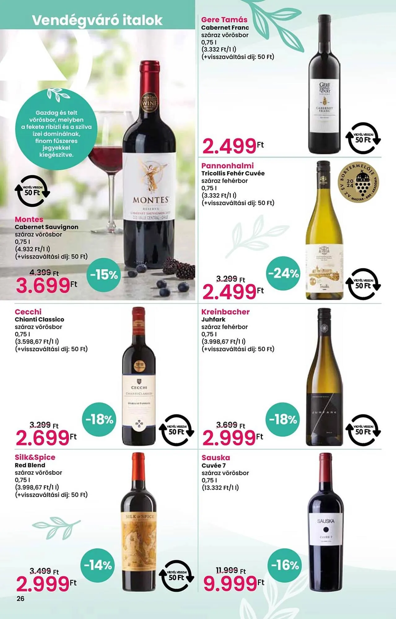 Katalógus Spar akciós újság március 26.-tól április 22.-ig 2025. - Oldal 26