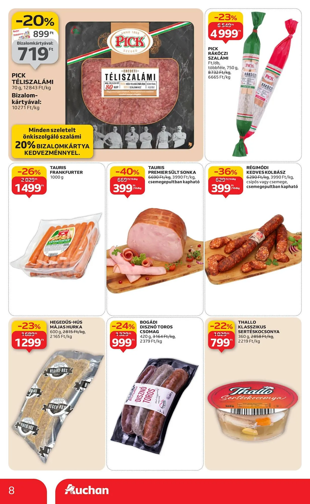 Katalógus Auchan akciós újság január 8.-tól január 14.-ig 2026. - Oldal 8