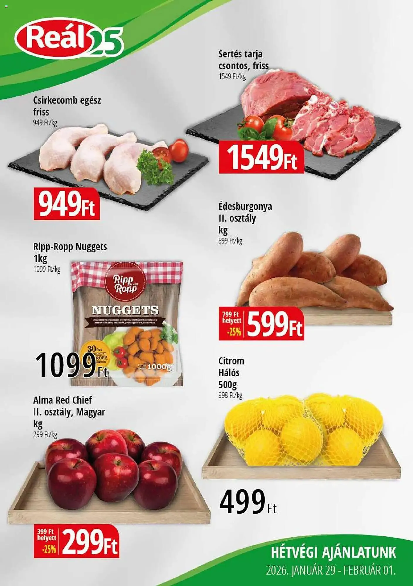 Real akciós újság - 1