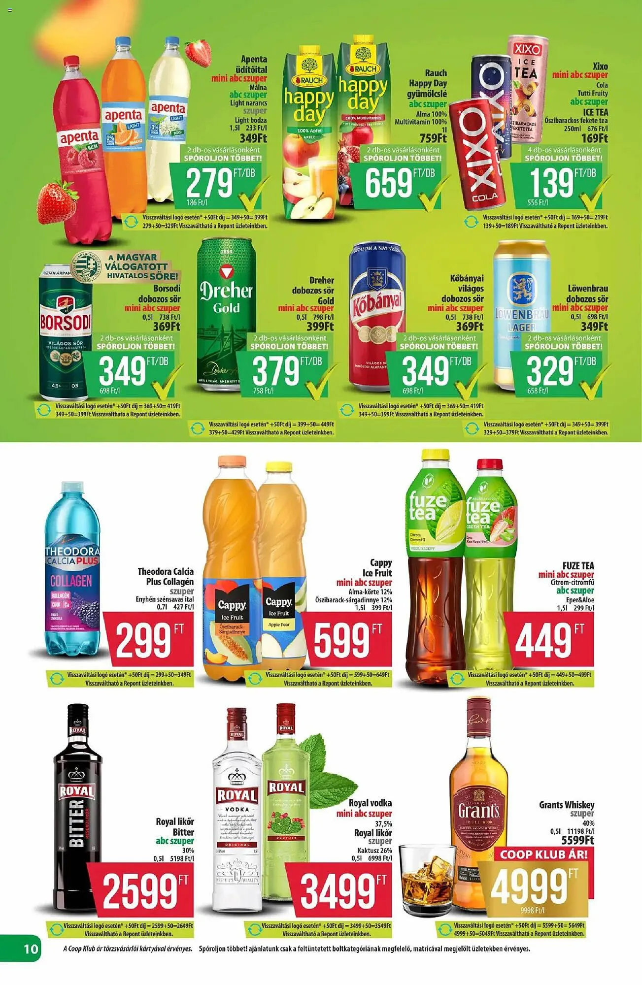 Katalógus Coop akciós újság február 19.-tól március 4.-ig 2026. - Oldal 10