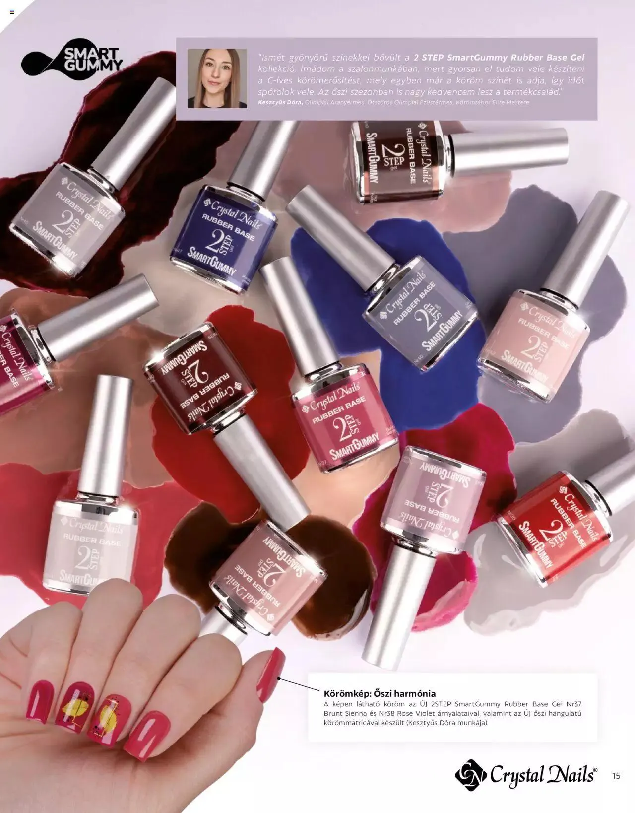 Katalógus Crystal Nails - Ősz/Tél katalógus 2023 szeptember 4.-tól december 31.-ig 2023. - Oldal 15
