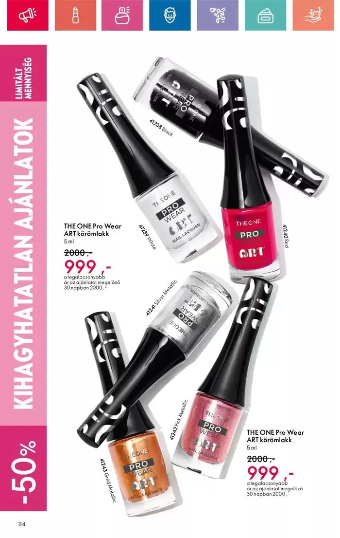Katalógus ORIFLAME akciós október 20.-tól november 3.-ig 2024. - Oldal 114