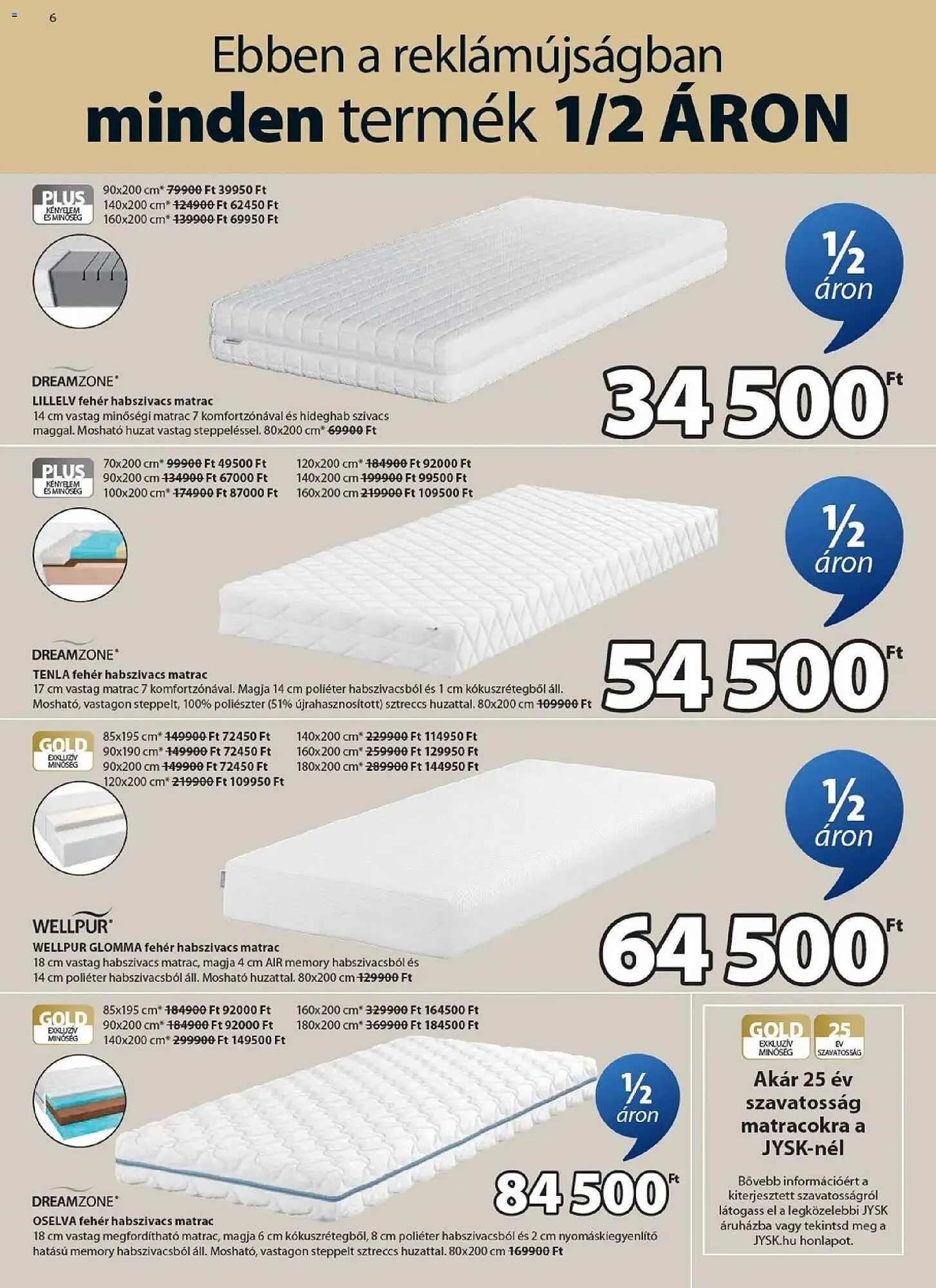 Katalógus JYSK akciós újság február 25.-tól március 3.-ig 2026. - Oldal 6