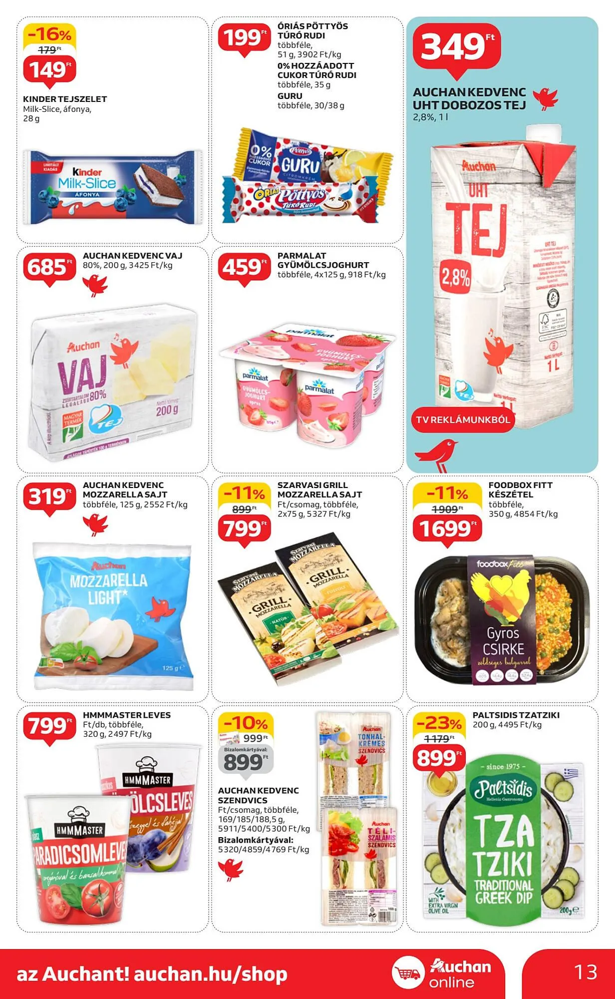 Katalógus Auchan akciós újság április 24.-tól április 30.-ig 2025. - Oldal 13