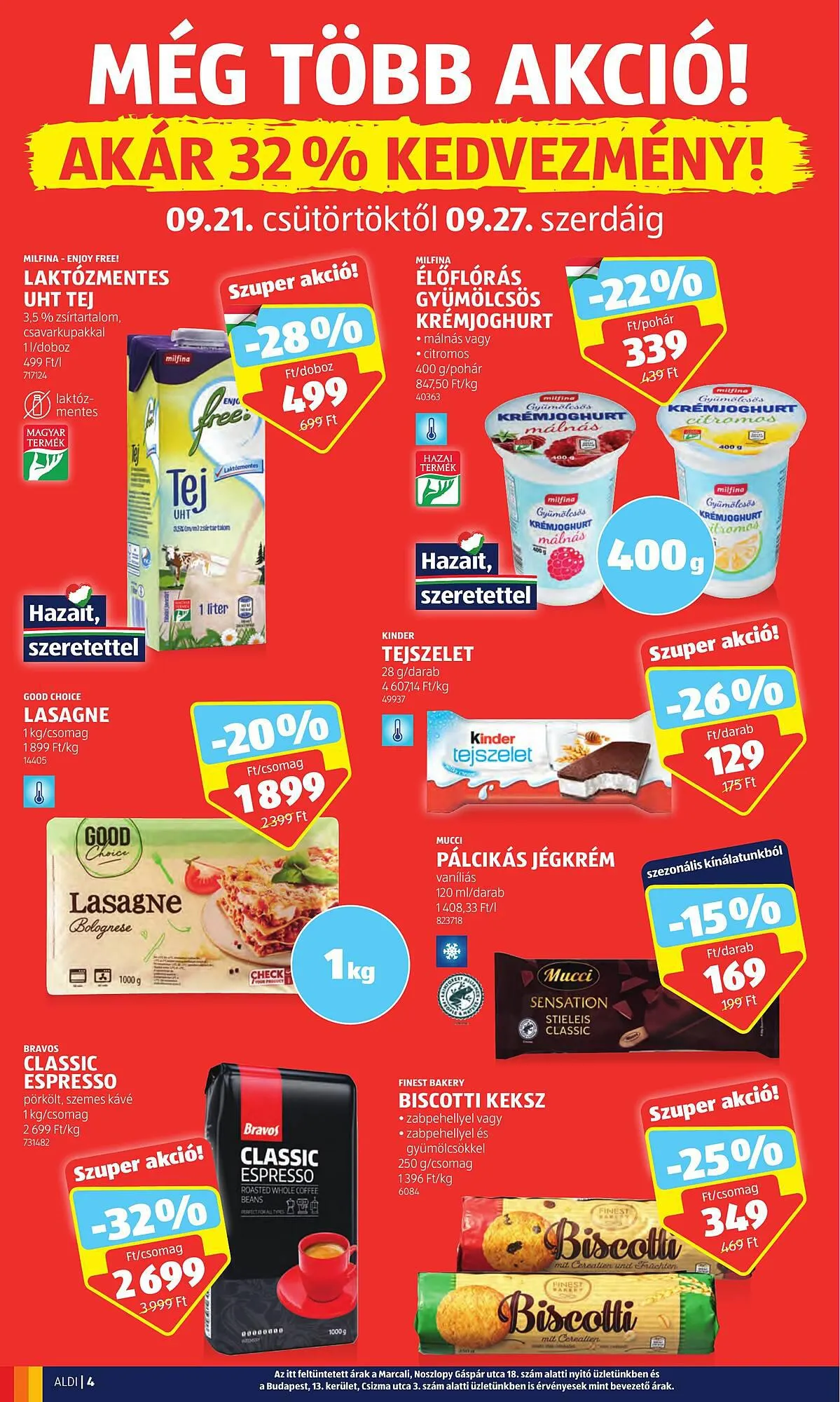Katalógus ALDI akciós újság szeptember 21.-tól szeptember 27.-ig 2023. - Oldal 4