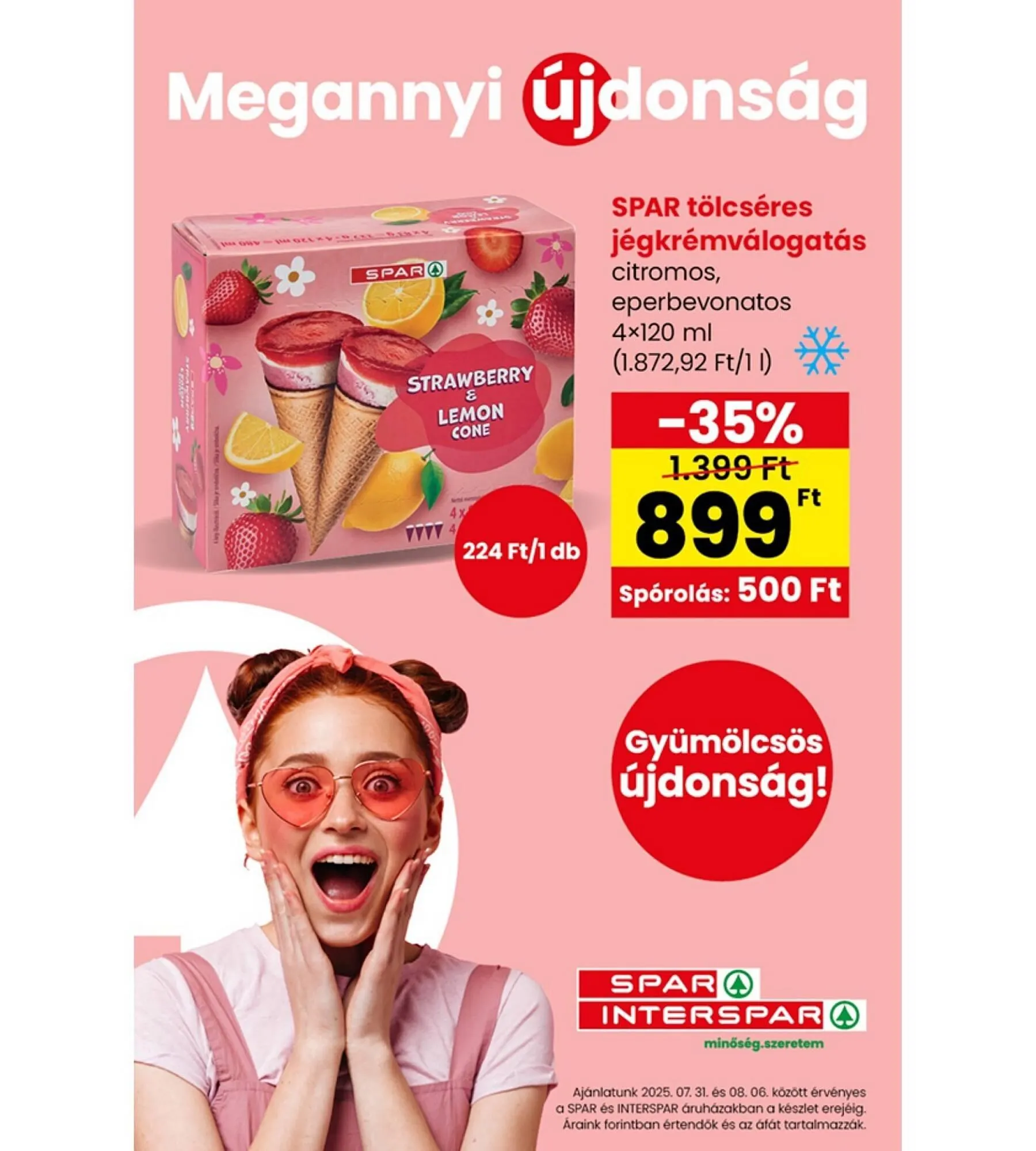 Katalógus Interspar akciós újság július 31.-tól augusztus 6.-ig 2025. - Oldal 2