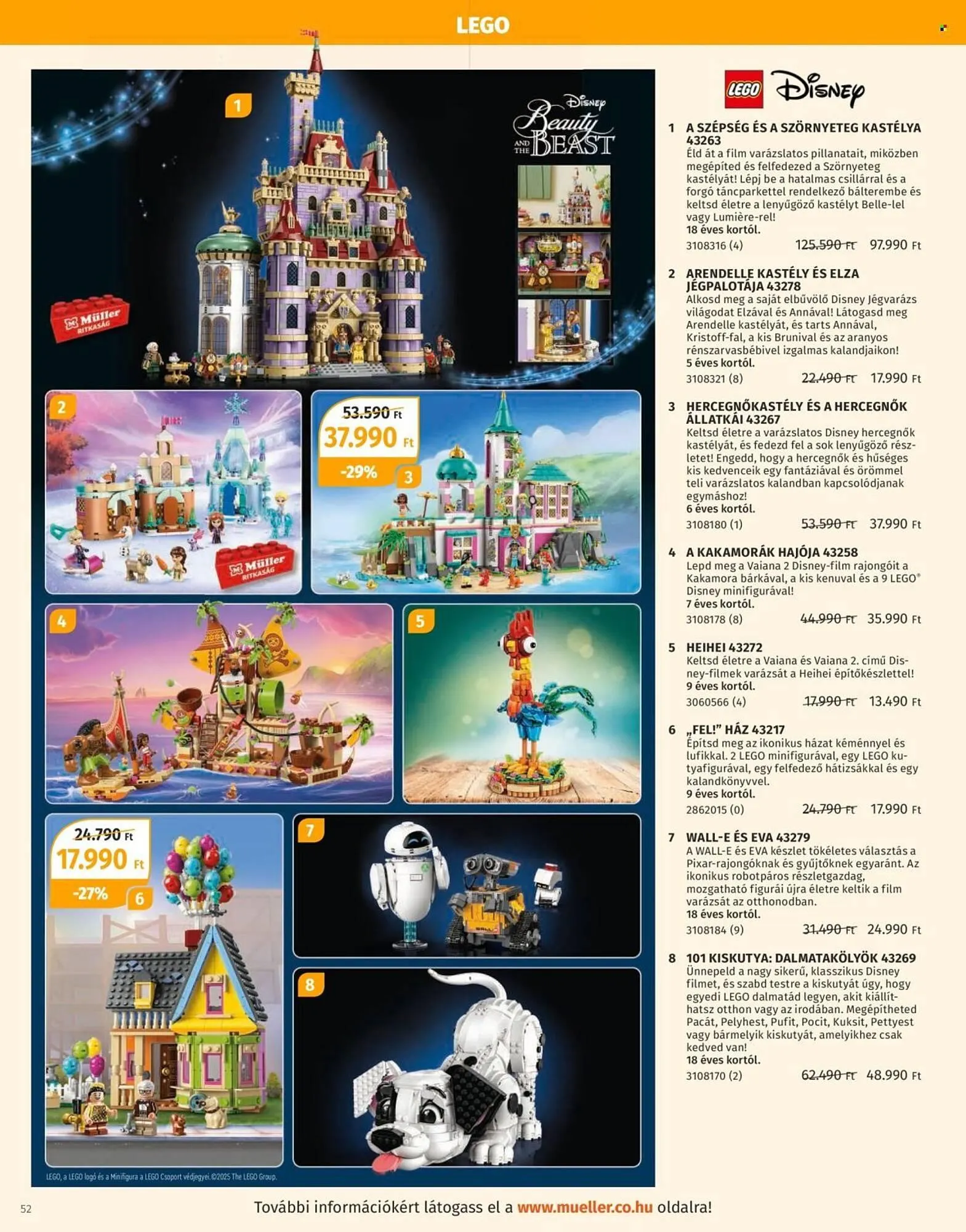 Katalógus Müller akciós újság október 27.-tól december 31.-ig 2025. - Oldal 52