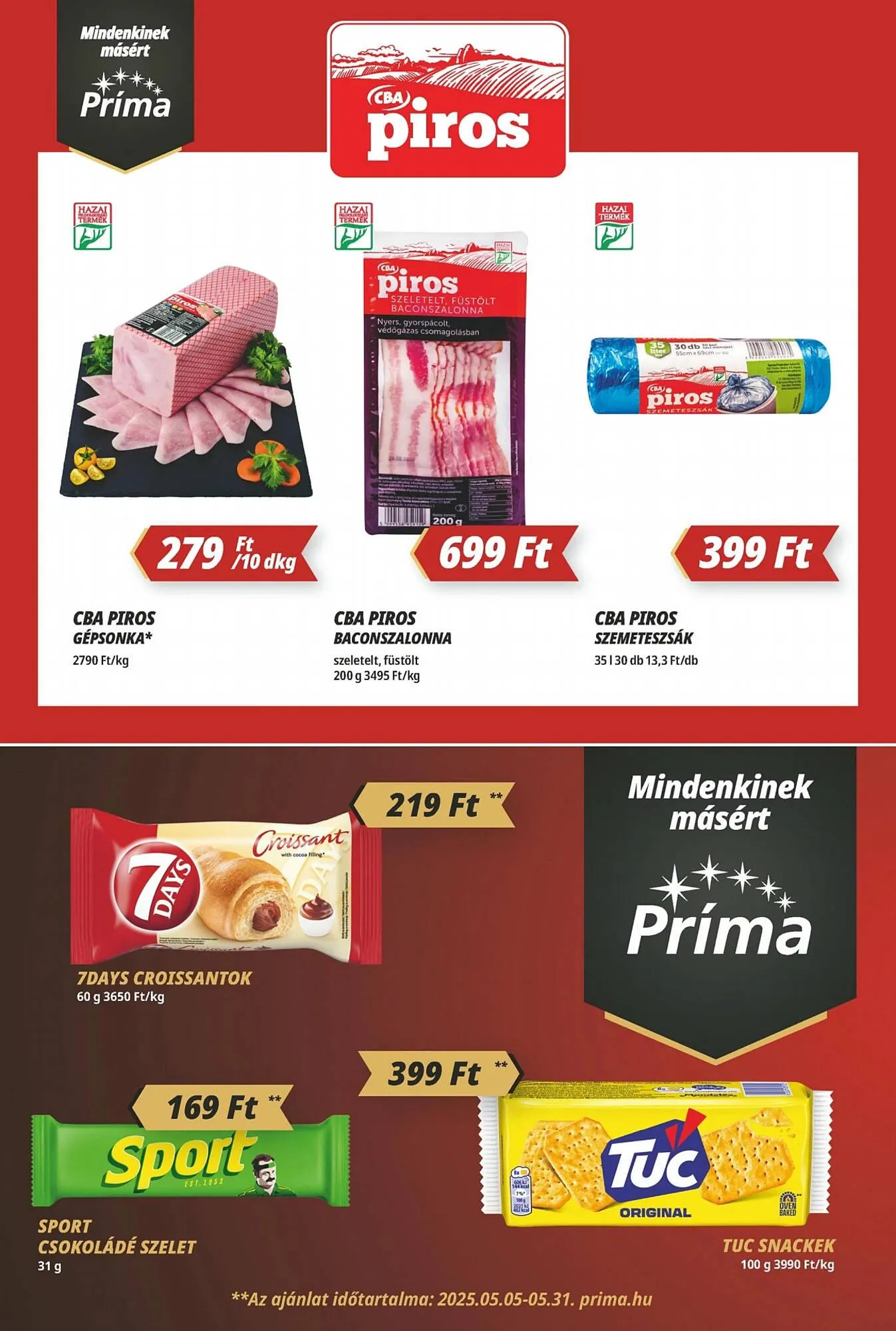 Katalógus Príma akciós újság május 8.-tól május 14.-ig 2025. - Oldal 6