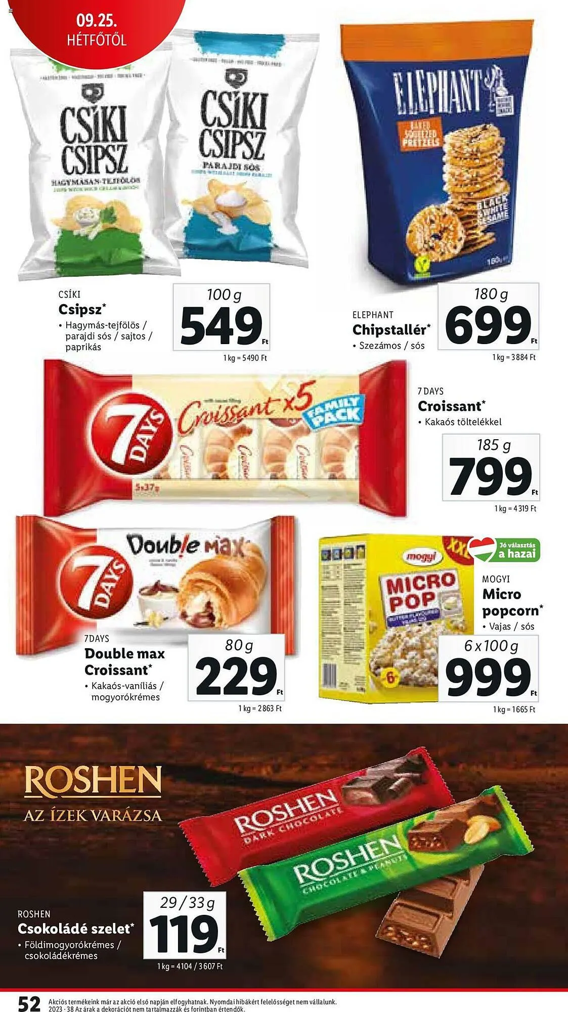 Katalógus Lidl akciós újság szeptember 21.-tól szeptember 27.-ig 2023. - Oldal 52