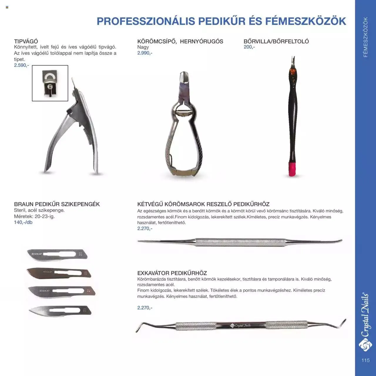 Katalógus Crystal Nails - Nagykatalógus 22/23 március 8.-tól december 31.-ig 2023. - Oldal 115